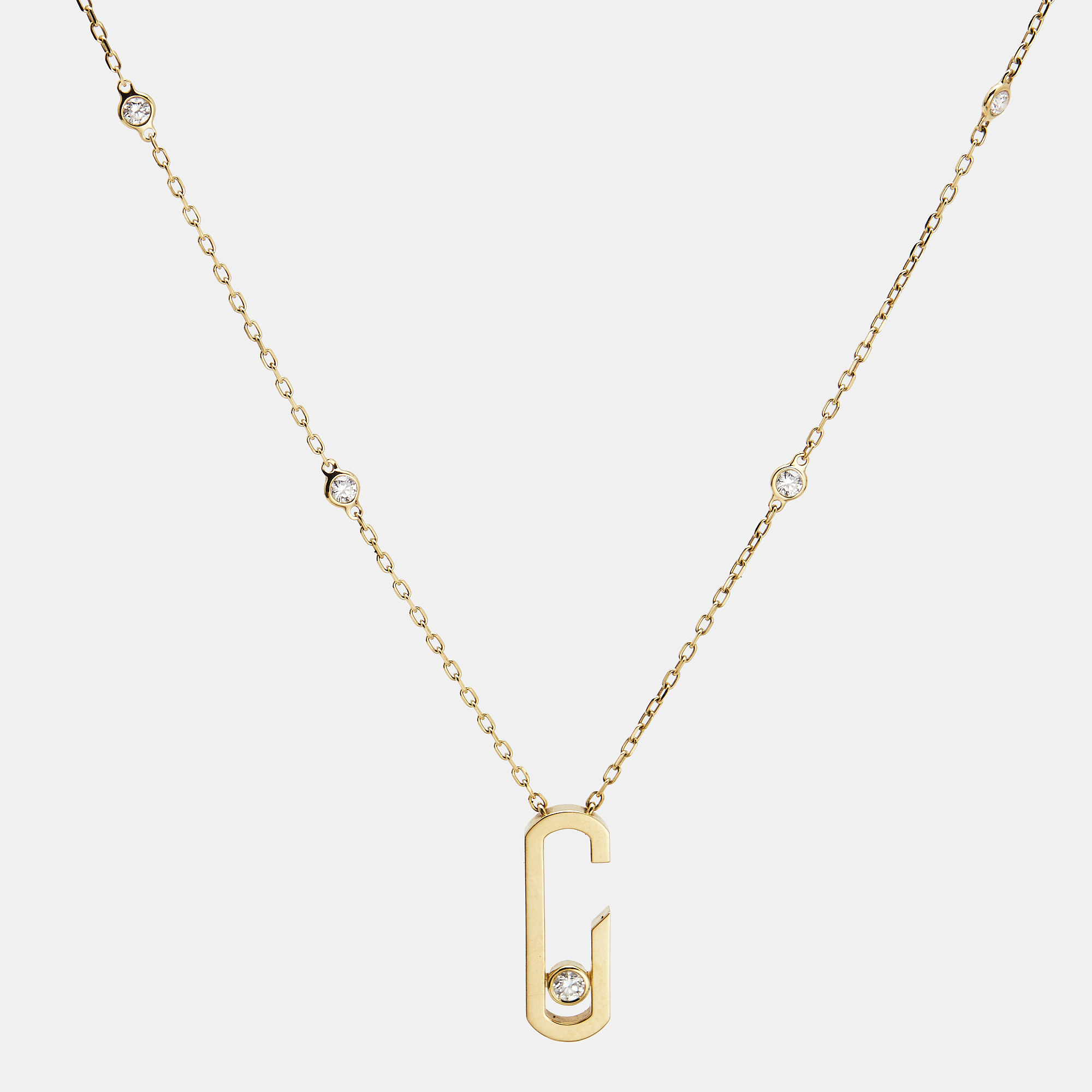 Messika By Gigi Hadid Move Addiction Diamond 18K Yellow Gold Pendant Necklace
Messika By Gigi Hadid Move Addiction Diamond 18K Yellow Gold Pendant Necklace
