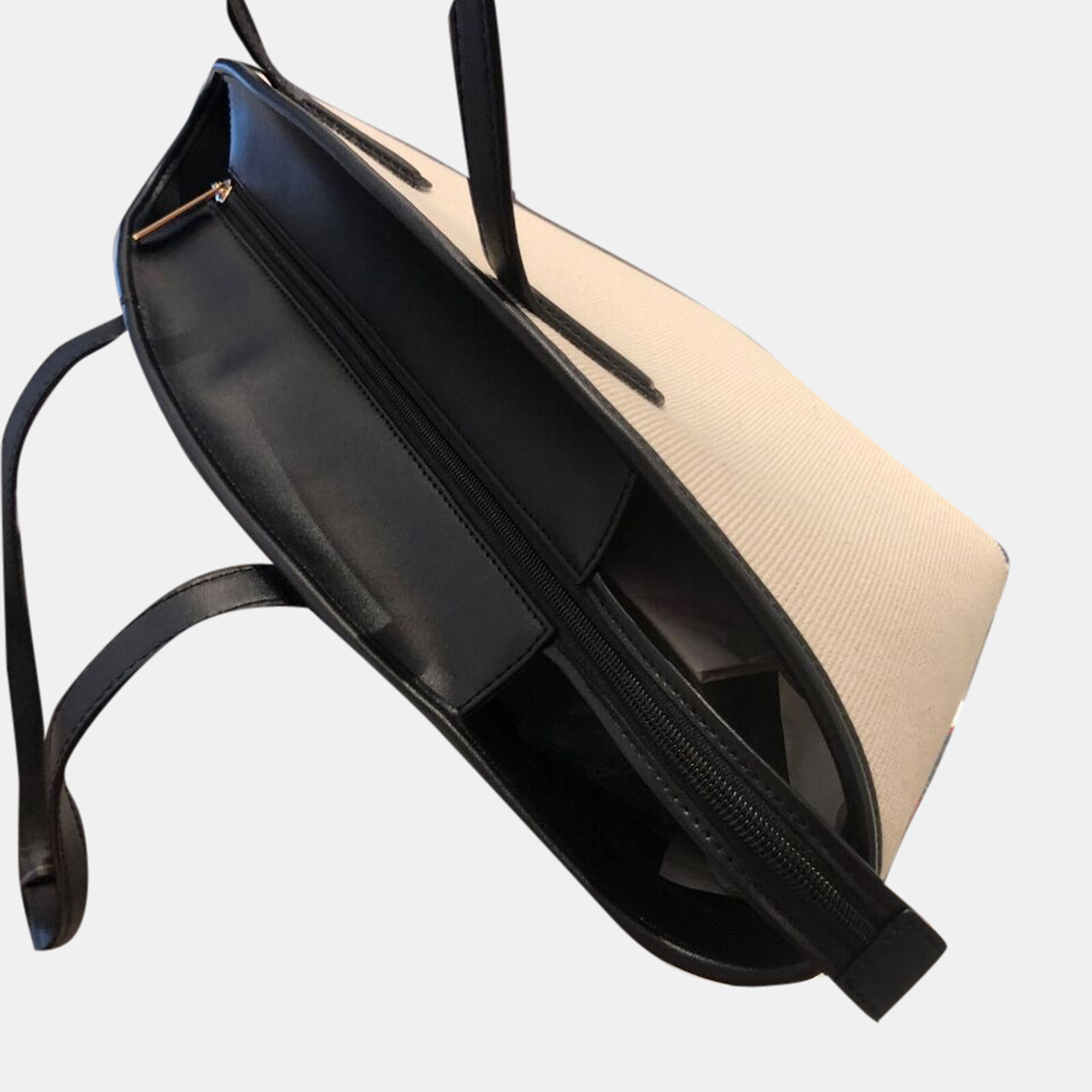 Michael Kors Black - Canvas - Kimber Large Tote Bag