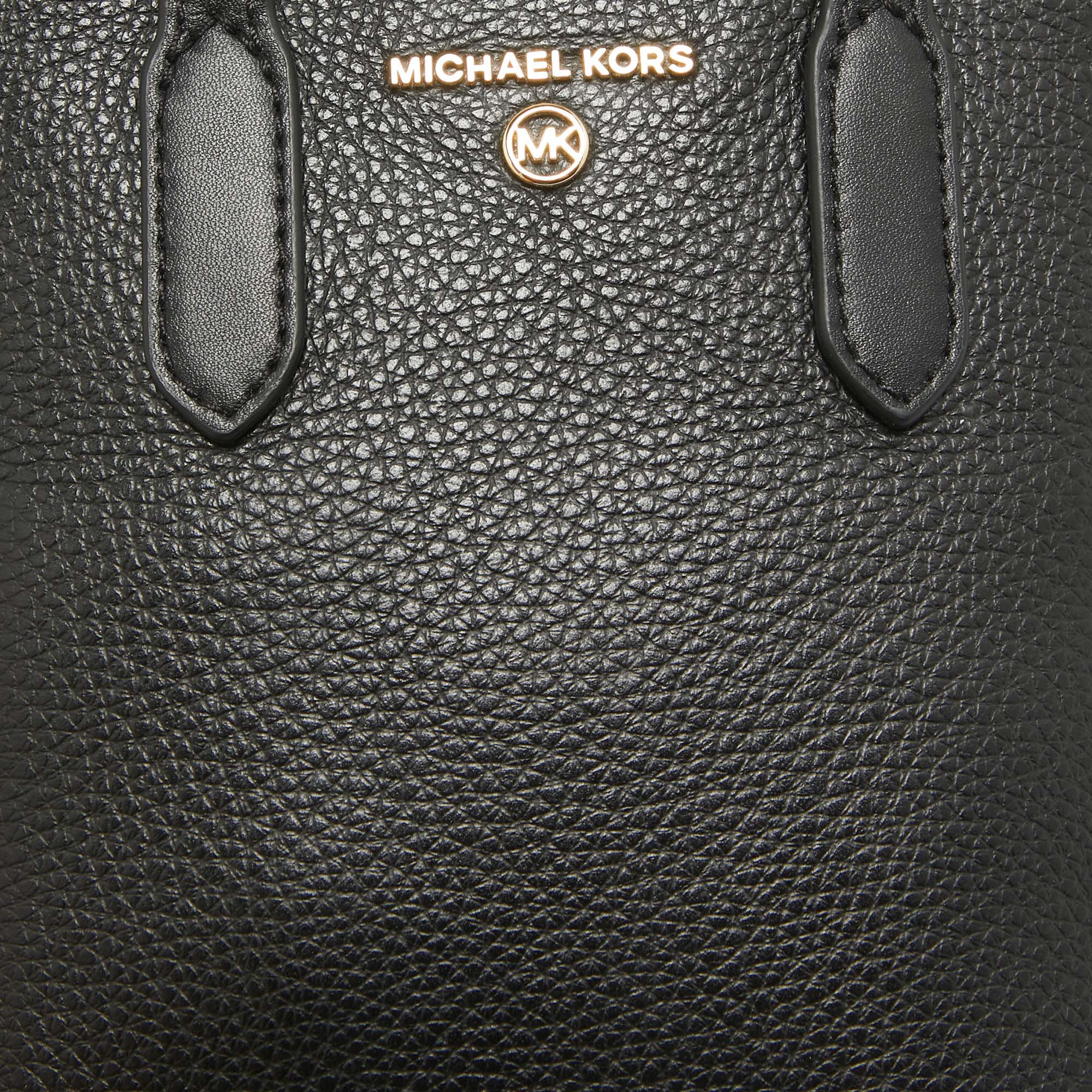 Michael Kors Black Leather Extra Small Sinclair Tote