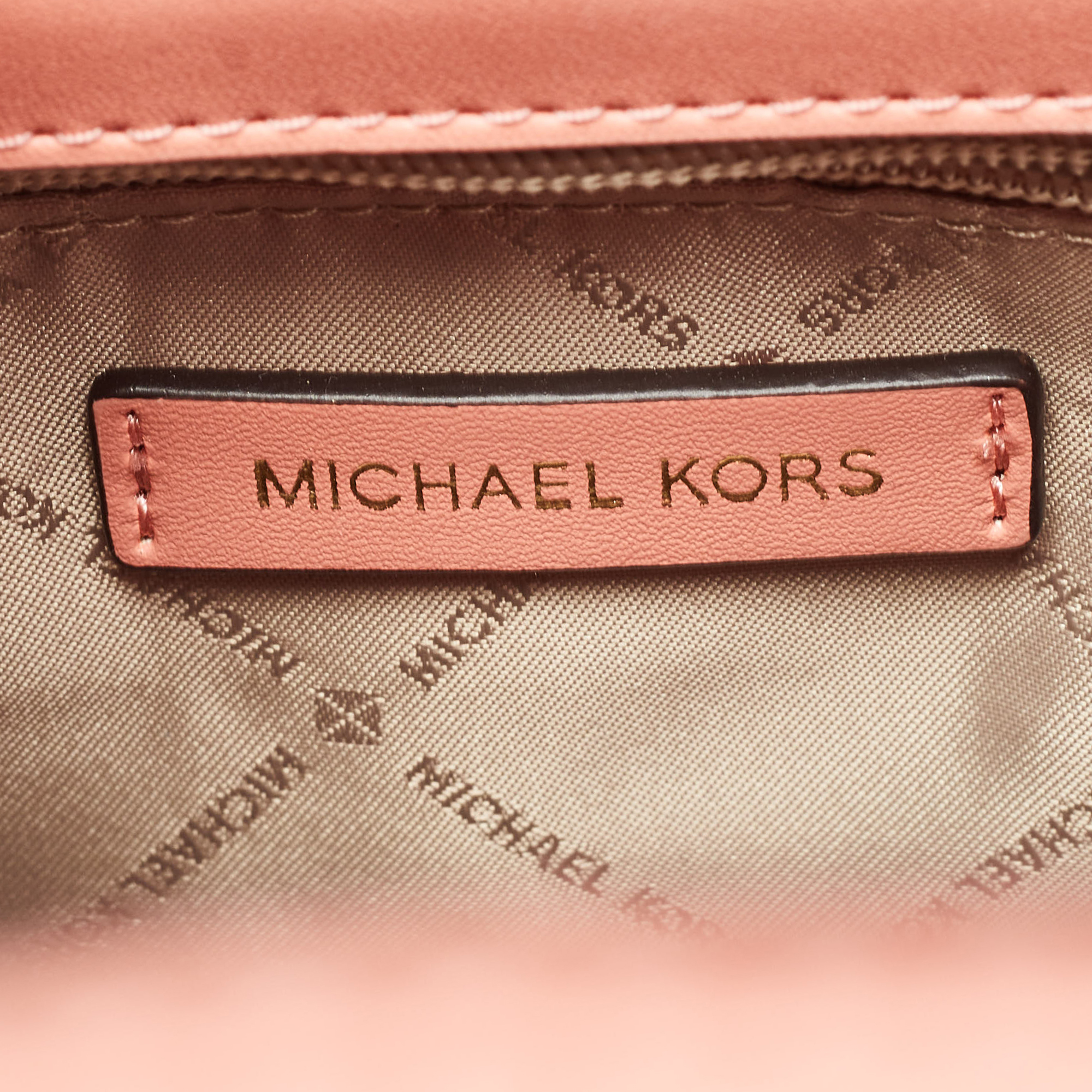 Michael Kors Tricolor Leather Carmen Belted Tote