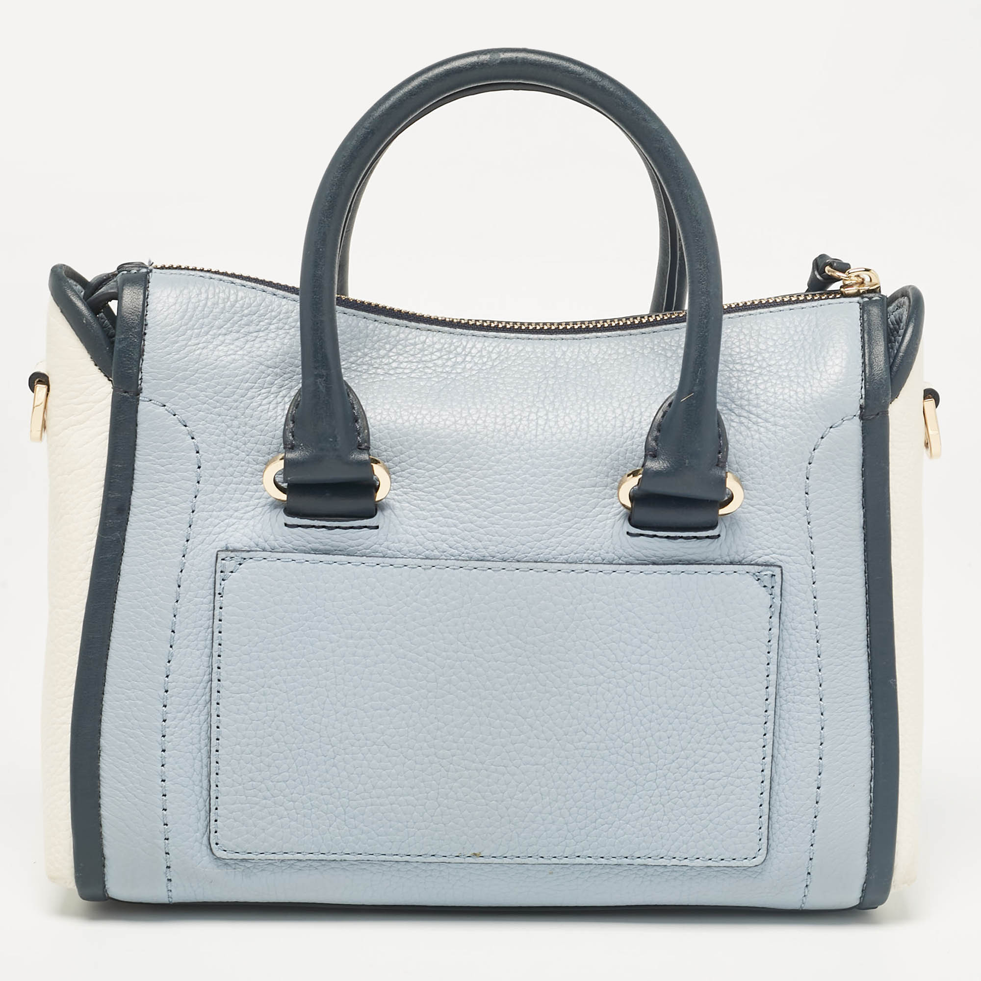 Michael Kors Tricolor Leather Medium Carine Satchel