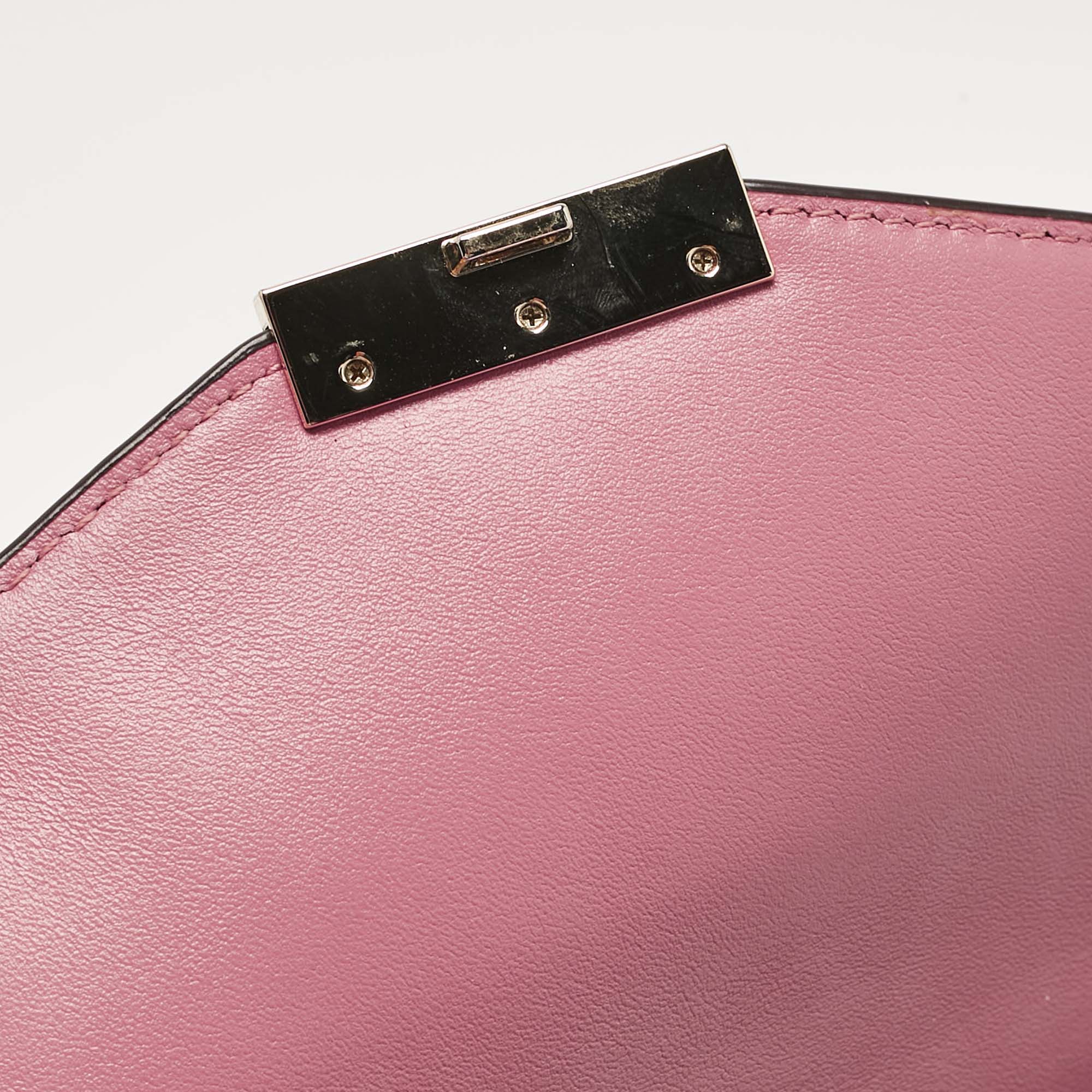 Michael Kors Pink Leather Medium Whitney Top Handle Bag