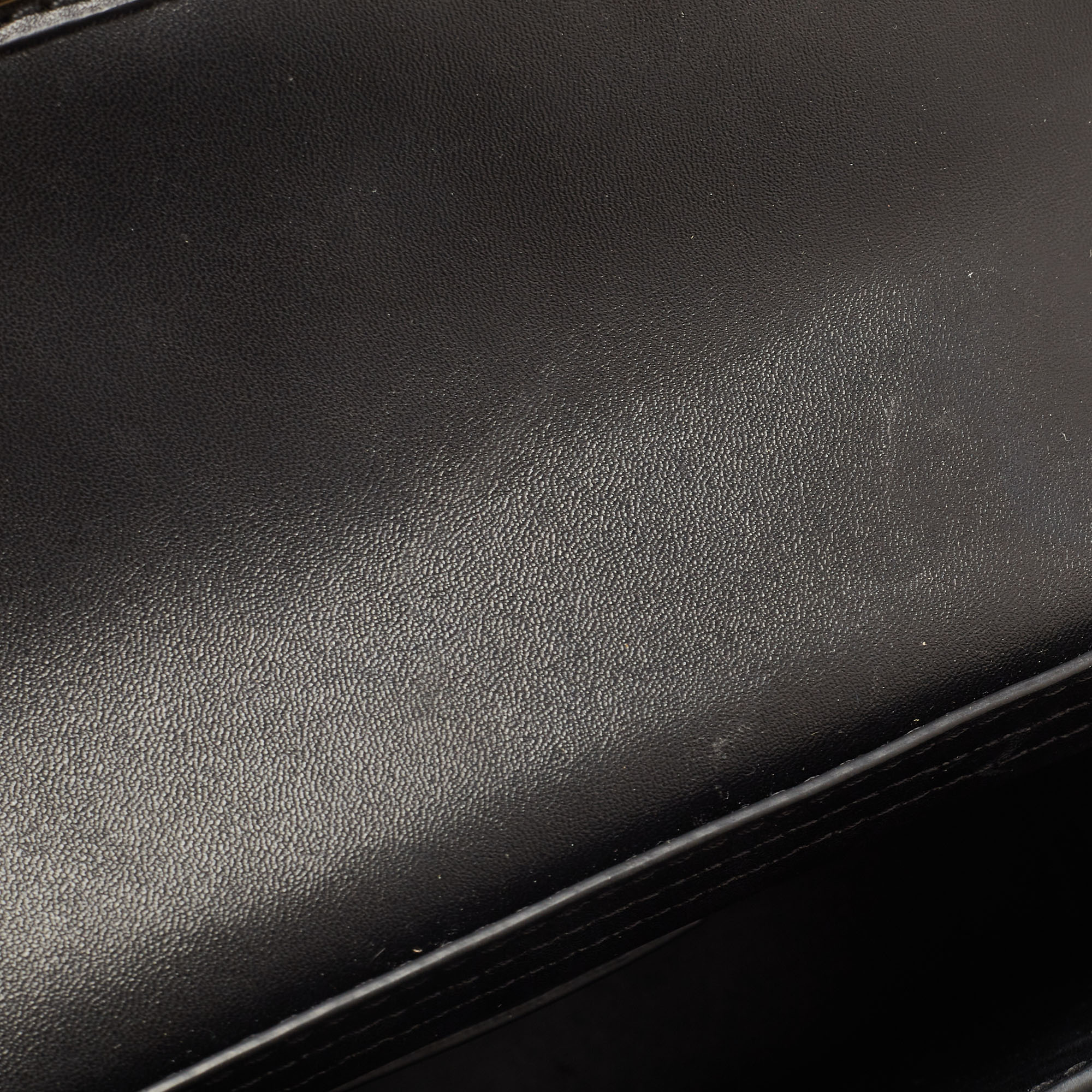 Michael Kors Black Leather Small Lita Crossbody Bag