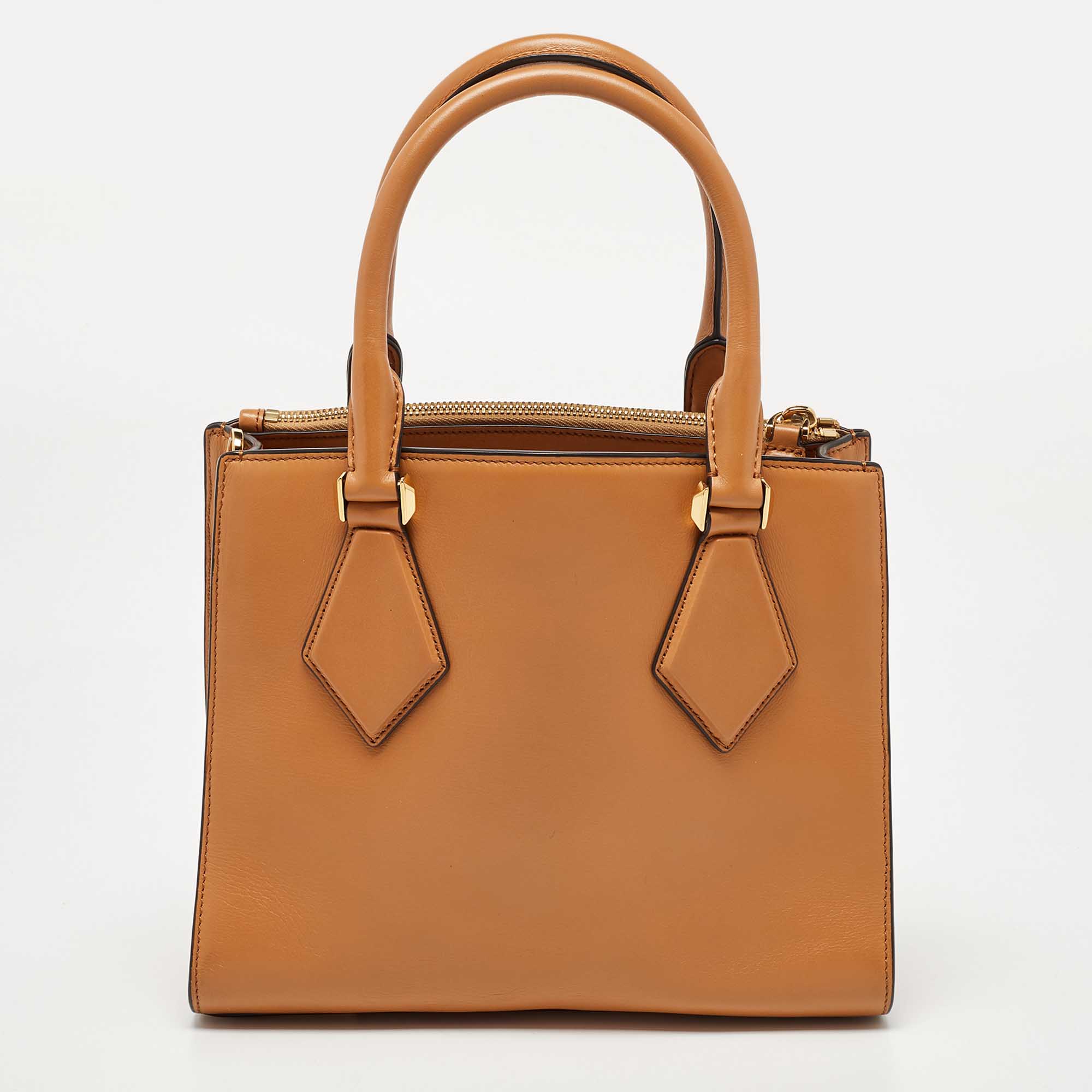 Michael Kors Beige Leather Casey Tote