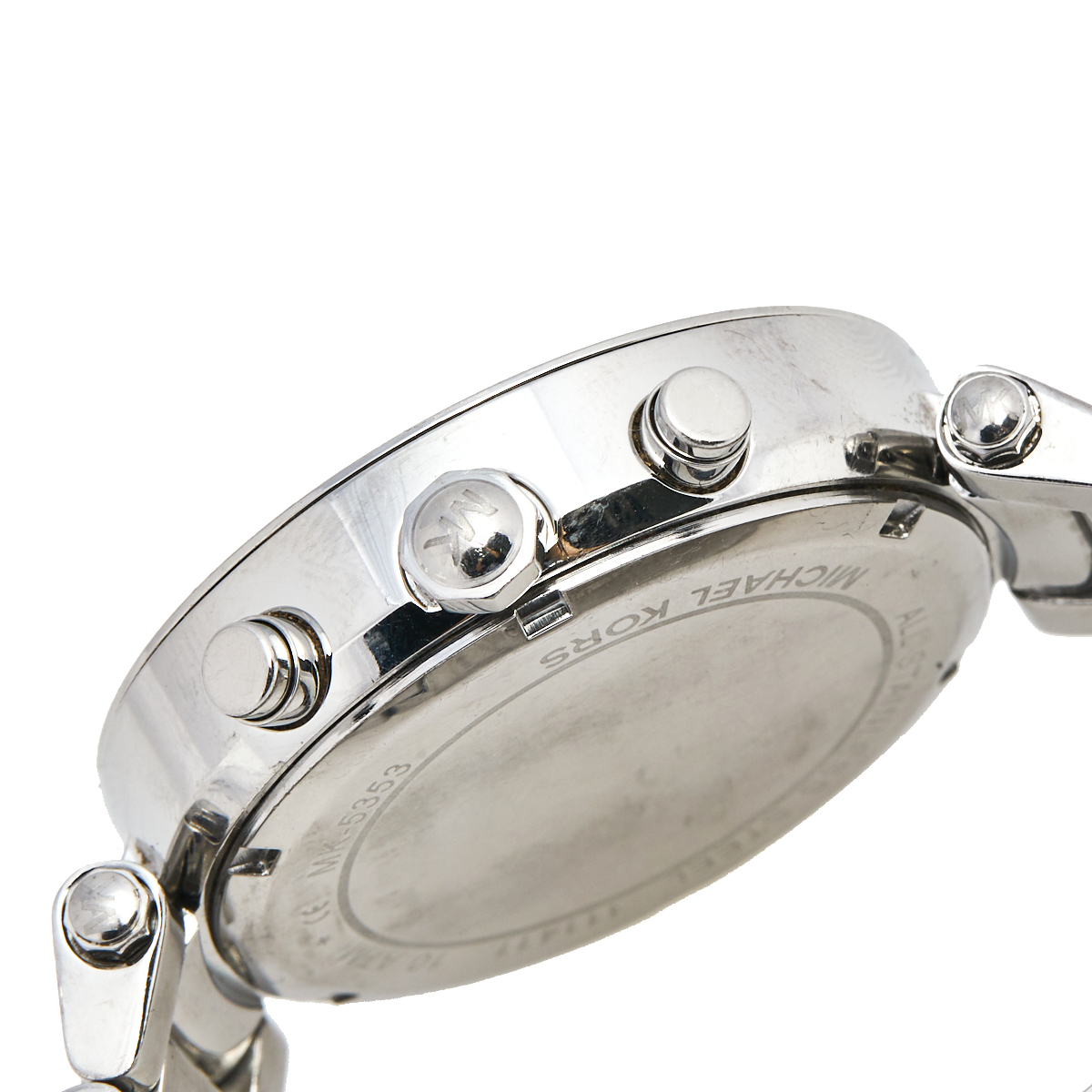 Michael Kors Silver Stainless Steel Parker MK5353 Women's Wristwatch 39 Mm