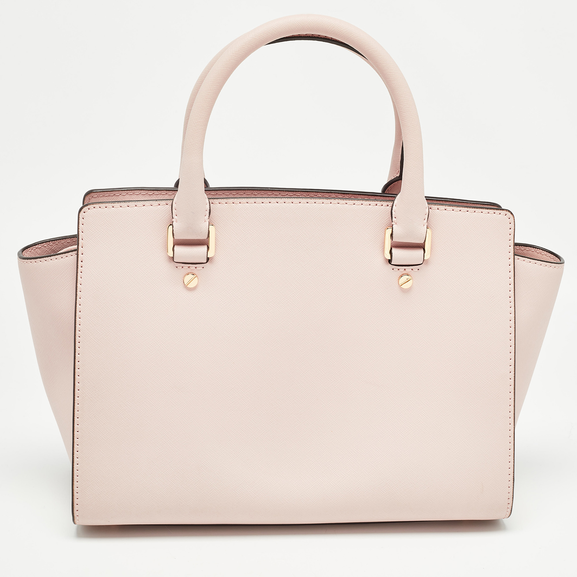 MICHAEL Michael Kors Pink Leather Medium Selma Satchel