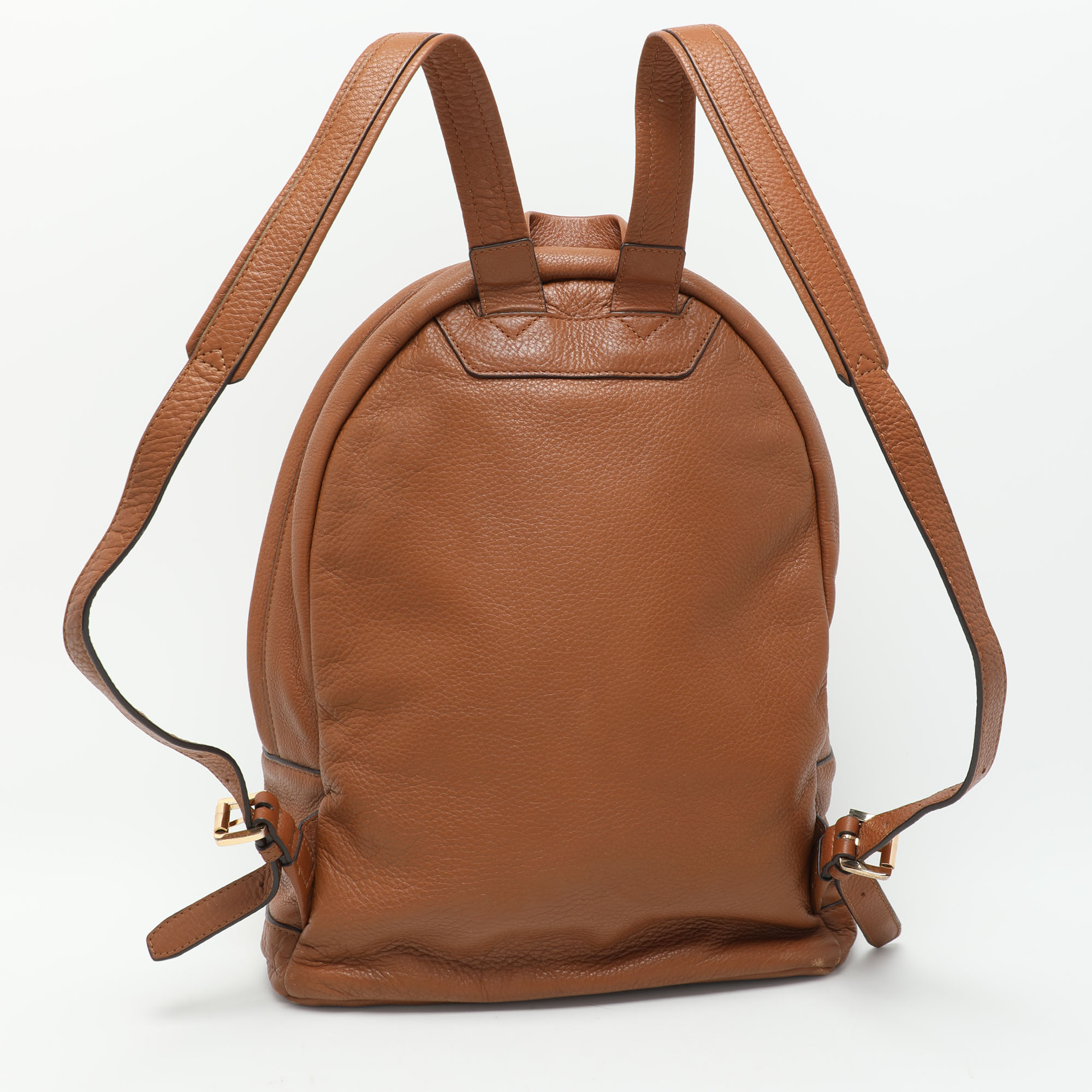 MICHAEL Michael Kors Brown Leather Backpack