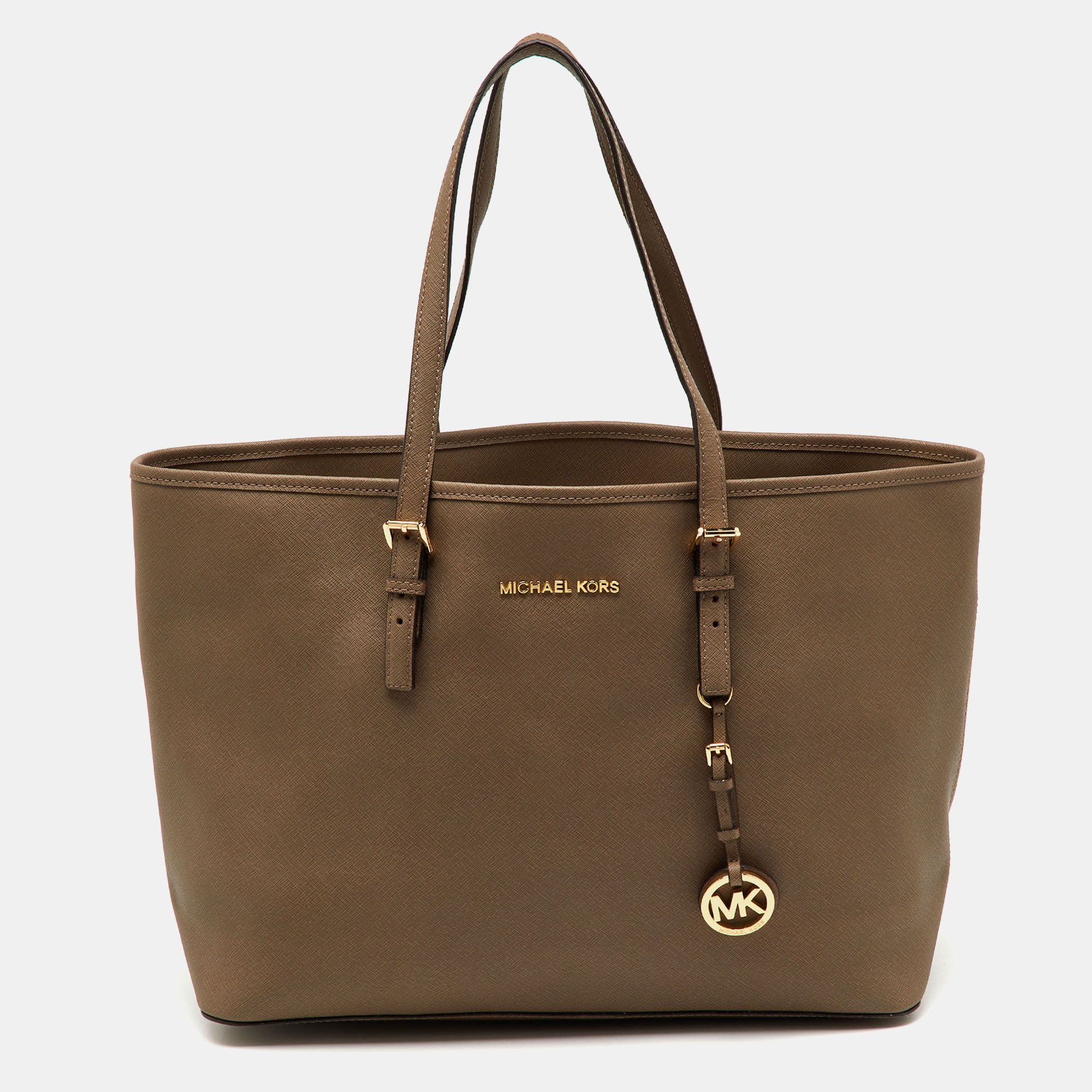 MICHAEL Michael Kors Brown Saffiano Leather Jet Set Travel Tote
MICHAEL Michael Kors Brown Saffiano Leather Jet Set Travel Tote