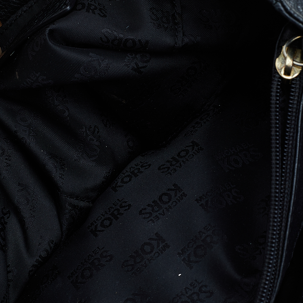 MICHAEL Michael Kors Black Leather Shoulder Bag