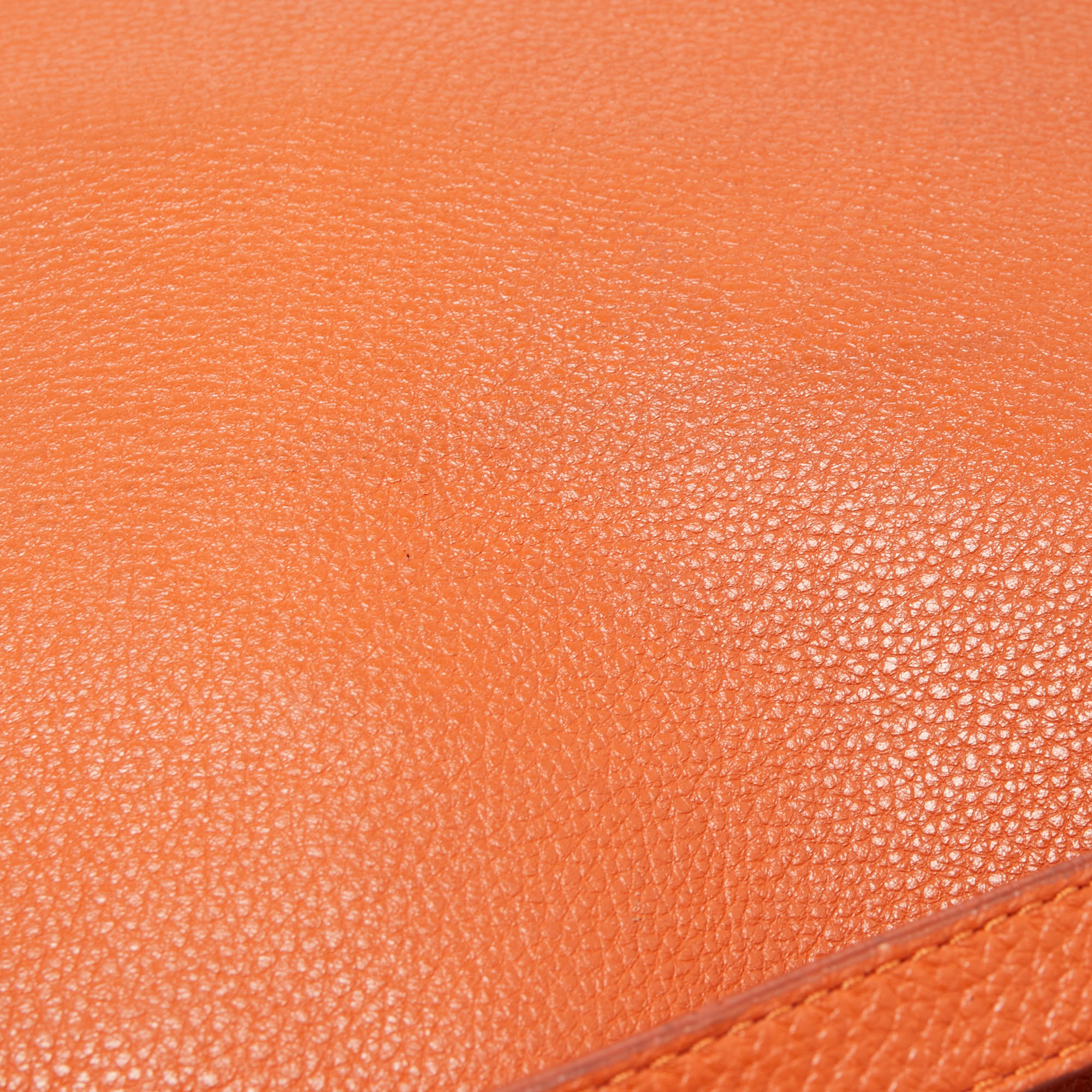 MICHAEL Michael Kors Orange Leather Chain Shoulder Bag