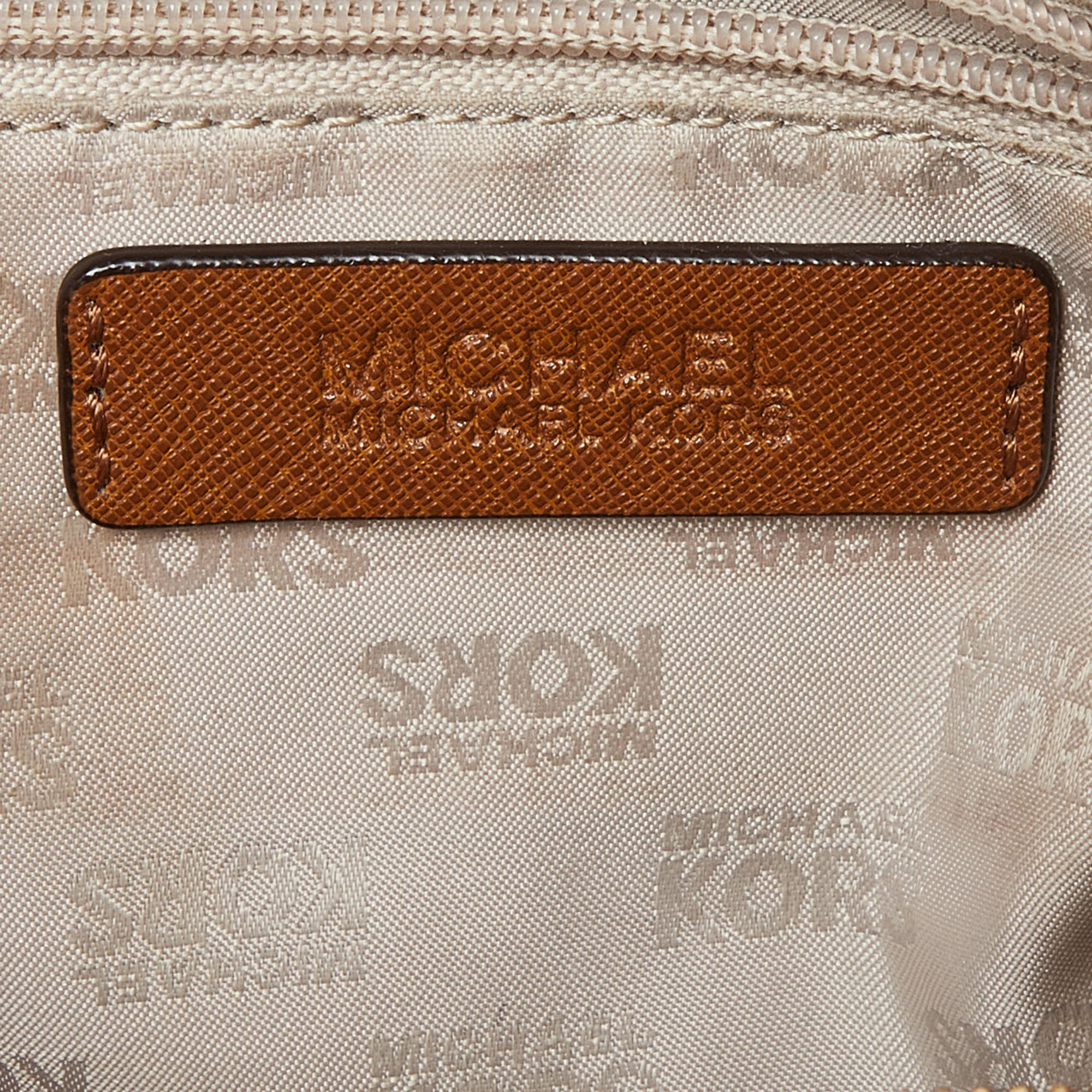 MICHAEL Michael Kors Brown Leather Satchel