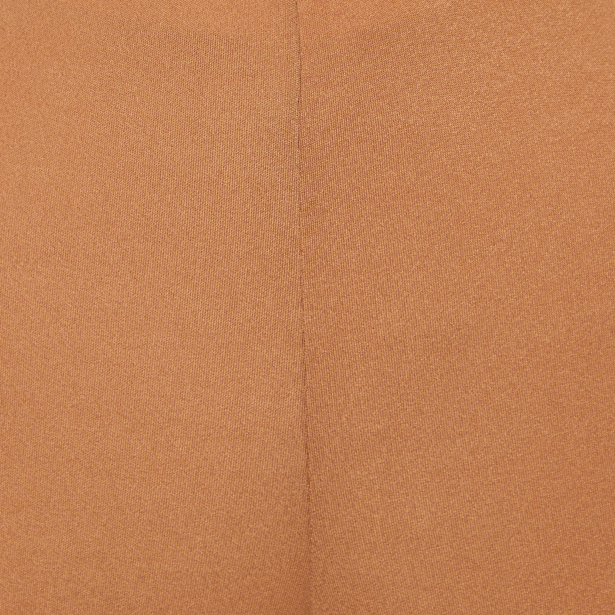 Missoni Light Brown Knit Parallel Pants M