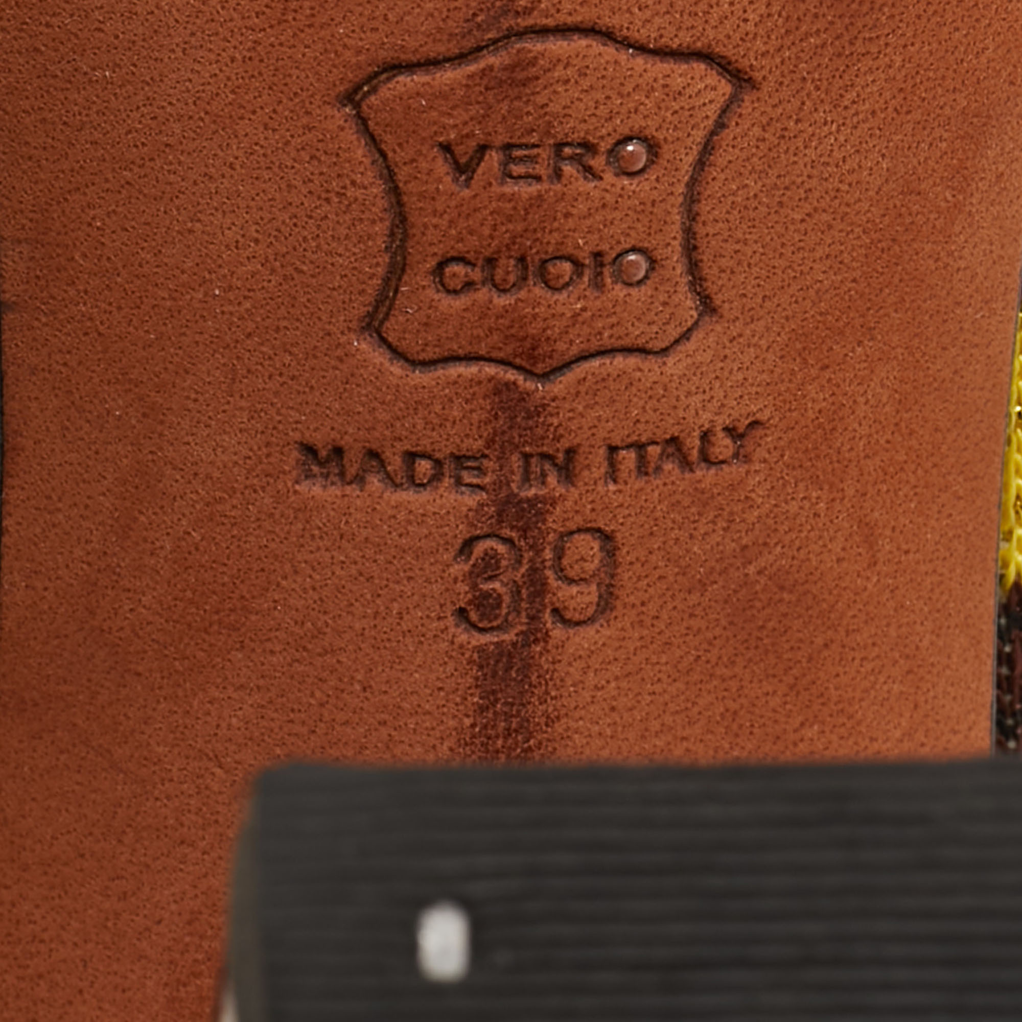 Missoni Tricolour Leather Strappy Sandals Size 39