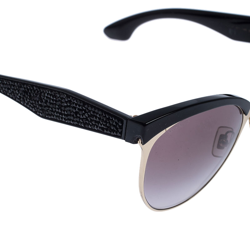 Miu Miu Black/Brown Gradient SMU 54Q Stardust Sunglasses
