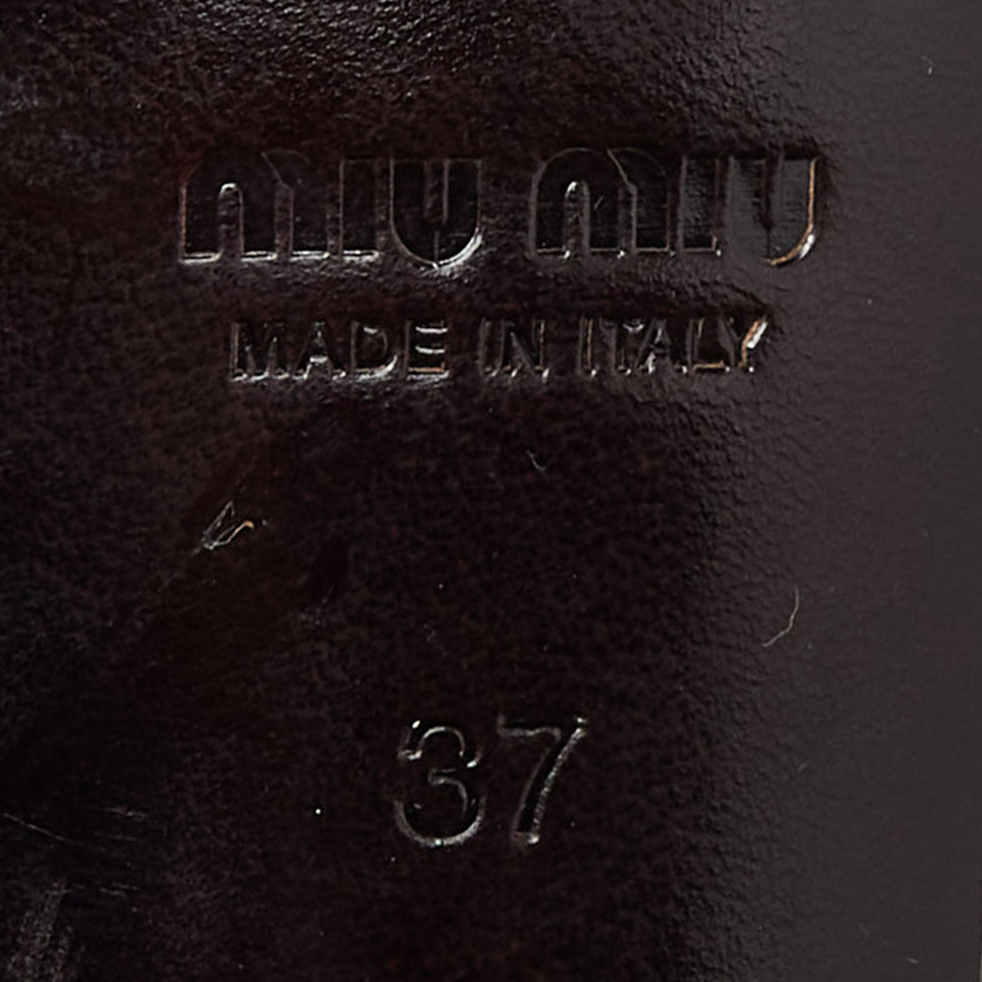 Miu Miu Green Patent Leather Bow Pumps Size 37
