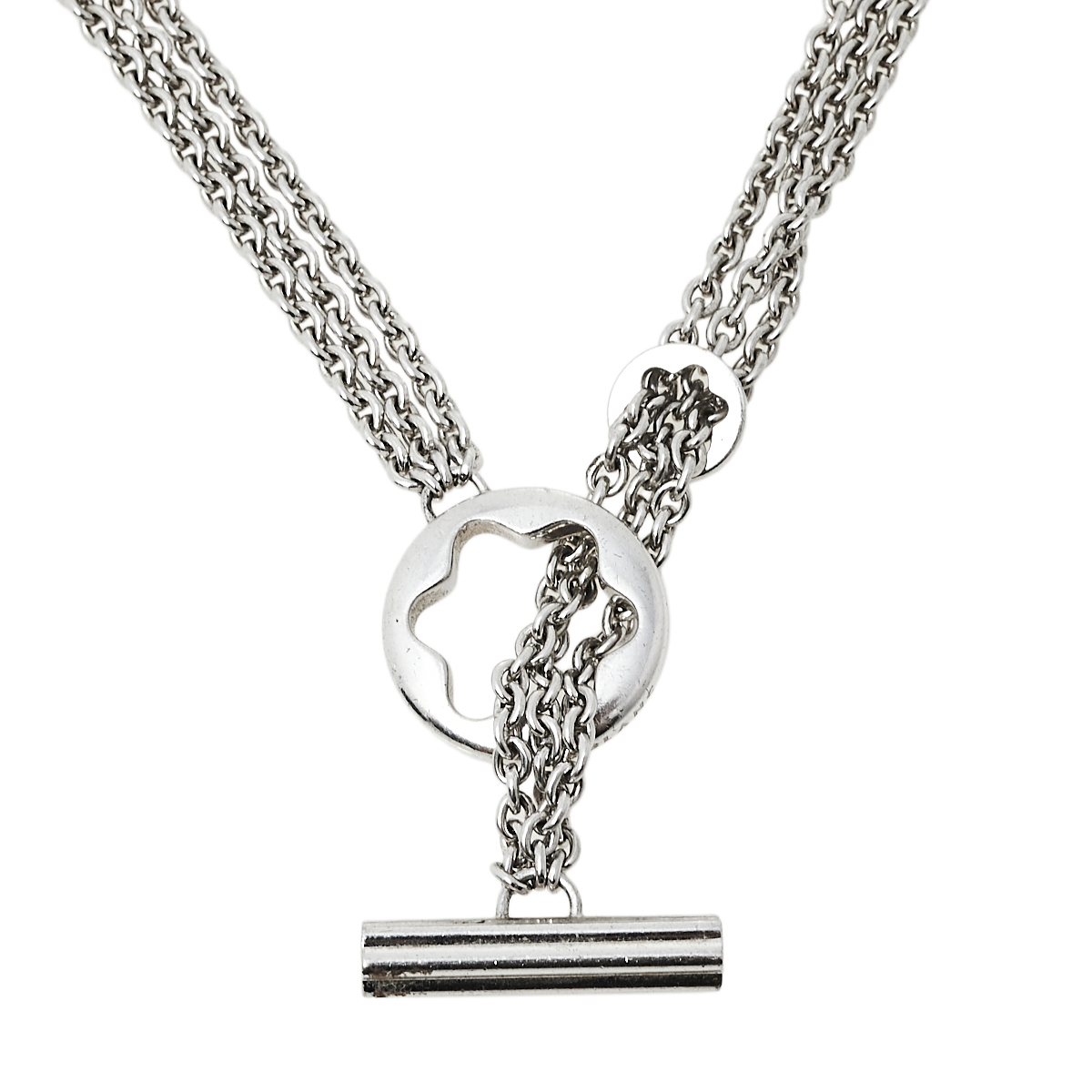 Montblanc Caress of a Star Sterling Silver Necklace