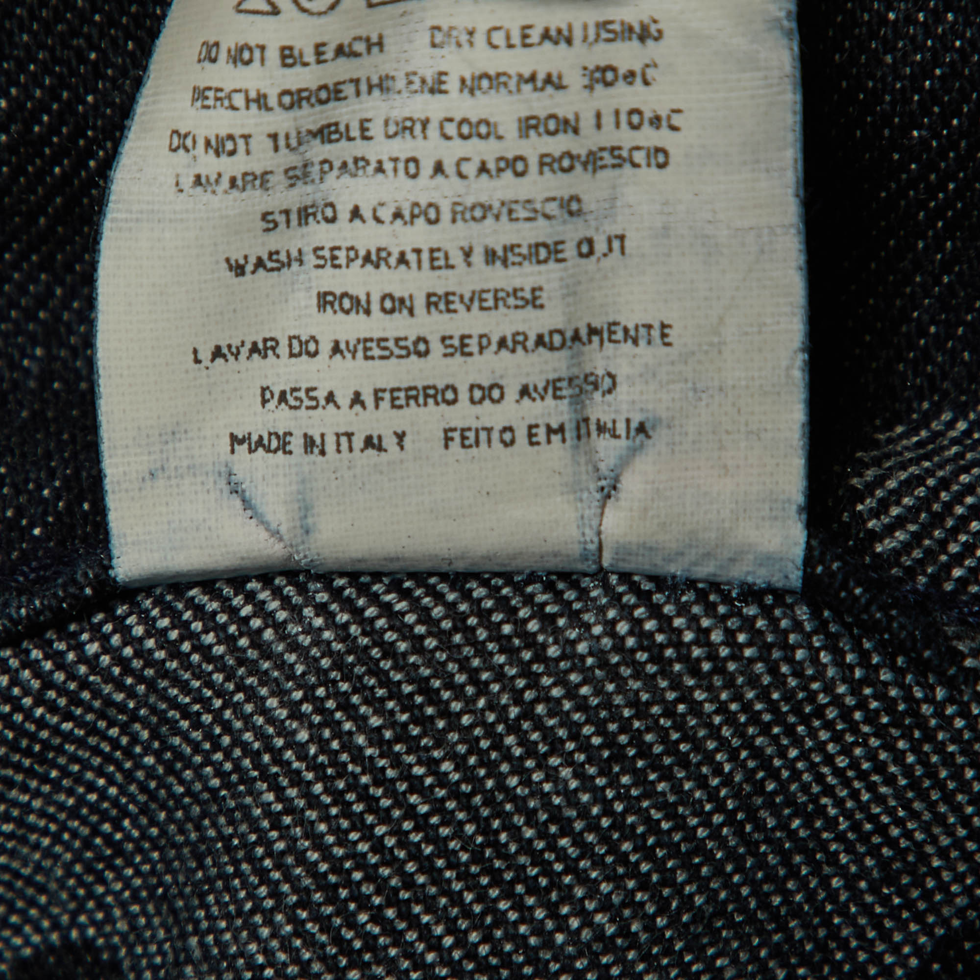 Moschino Jeans Dark Blue Hearts Patterned Denim Flared Jeans L Waist 28