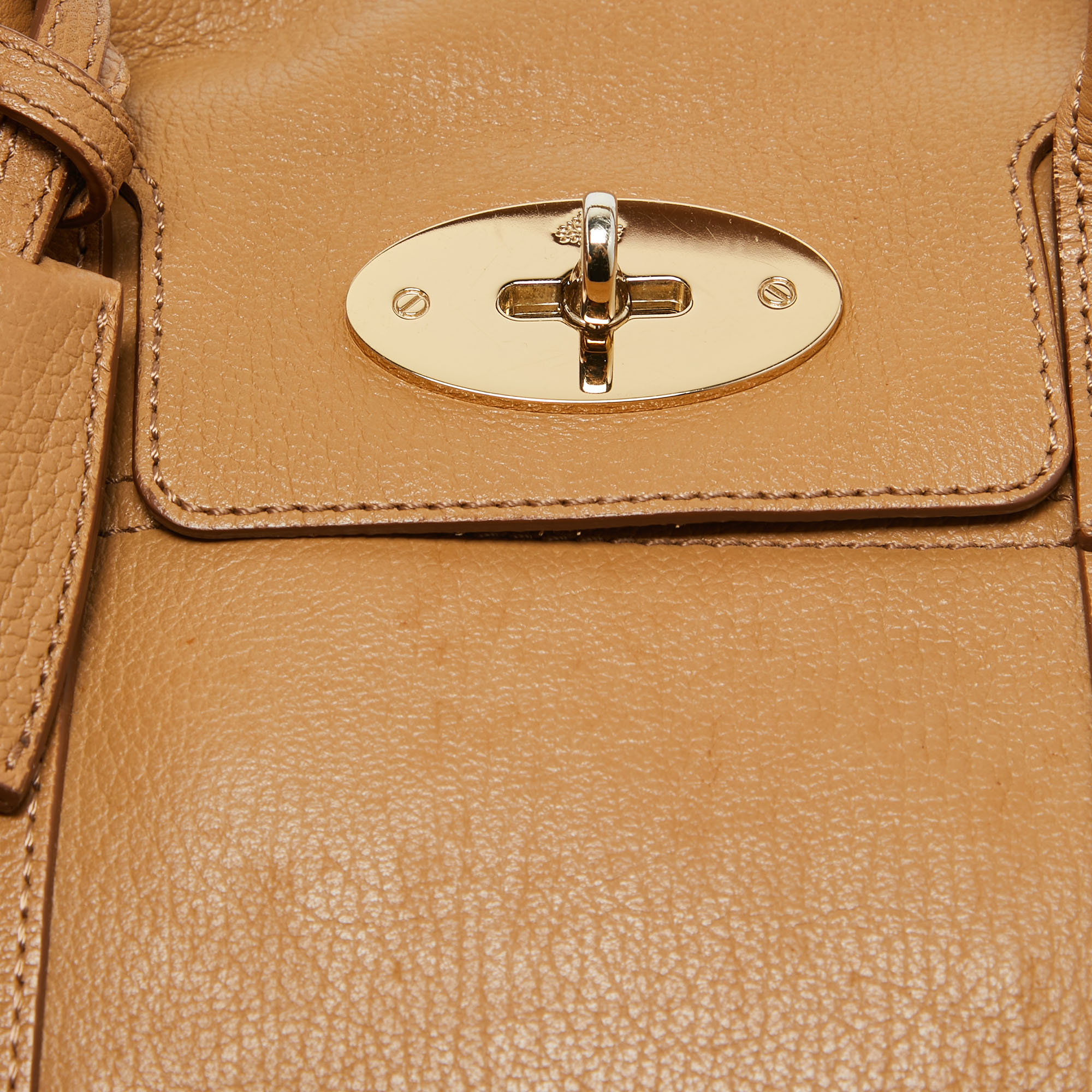Mulberry Brown Leather Small Bayswater Satchel