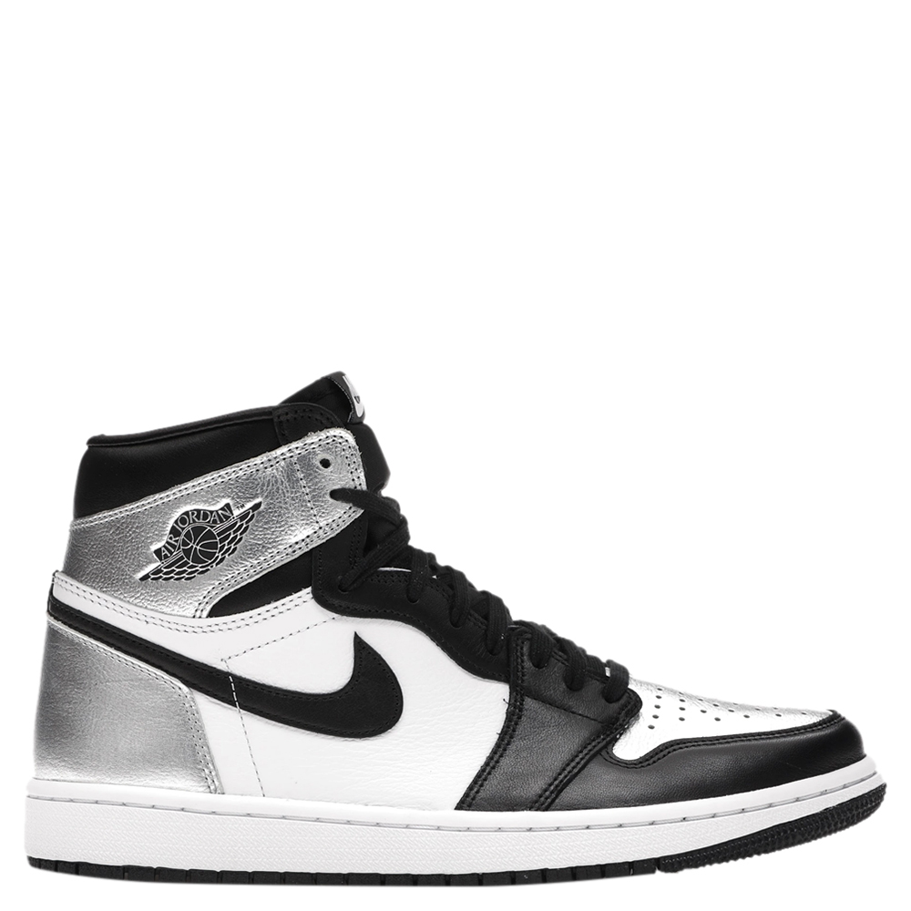 Nike Jordan 1 Silver Toe Sneakers Size (US 9.5W) EU 41