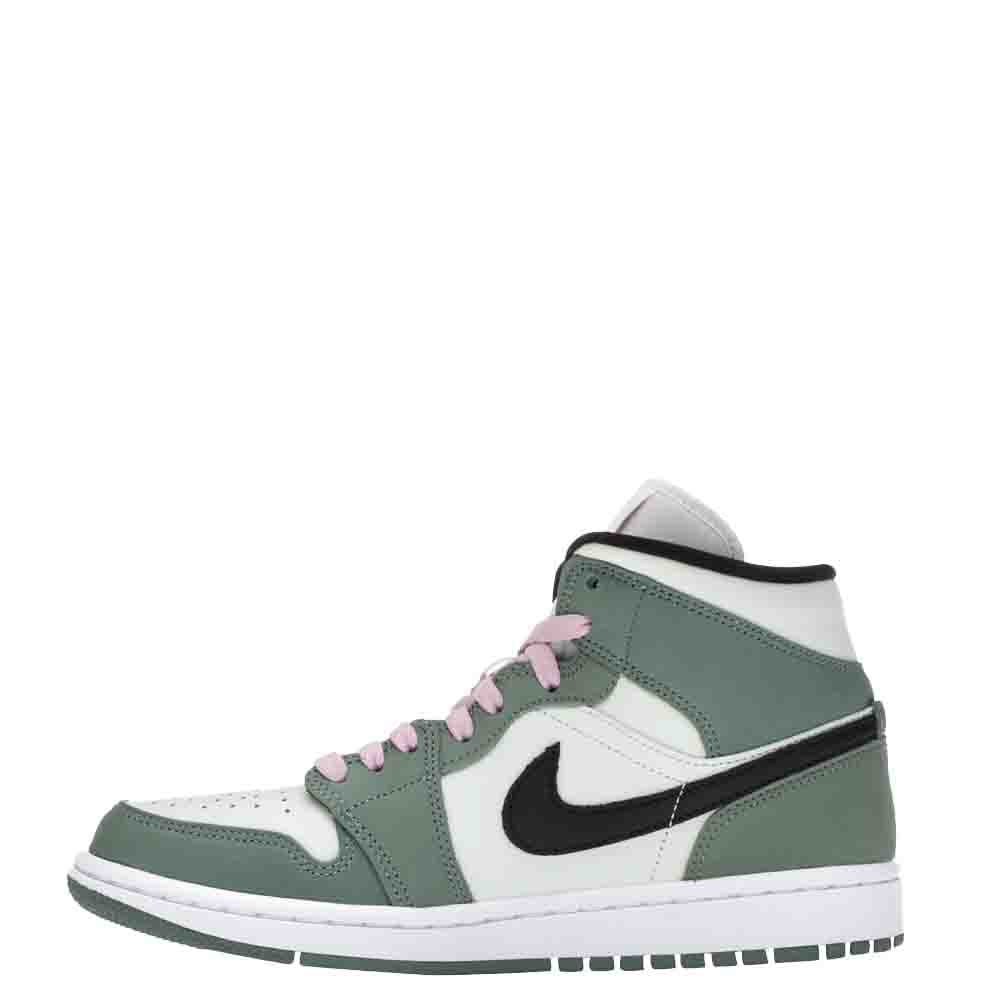 Nike WMNS Jordan 1 Mid Dutch Green Sneakers Size US 6.5W (EU 37.5)