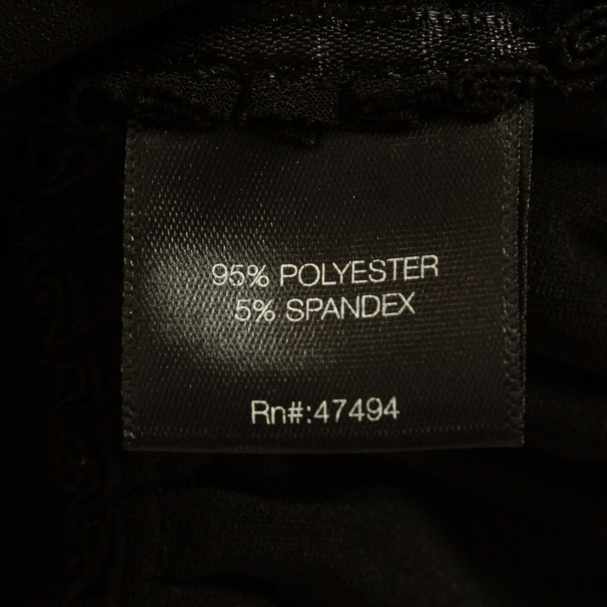 Norma Kamali Black Gathered Jersey Bill Mio Swimsuit XL