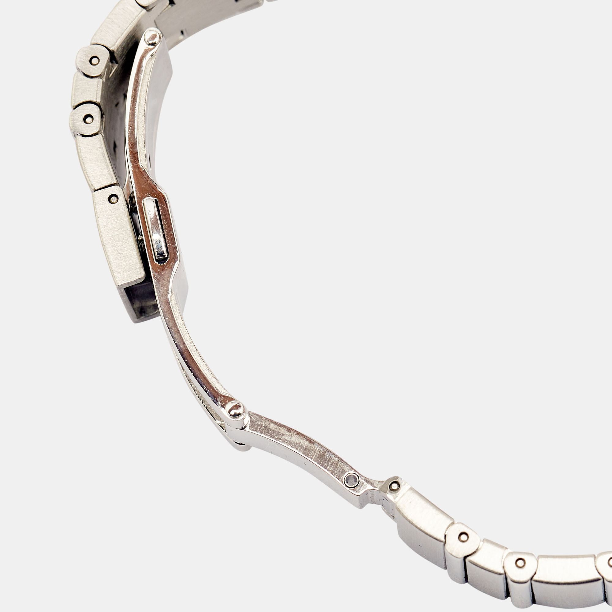Omega MOP Diamonds Stainless Steel Constellation 123.15.24.60.05.001 Women's Wristwatch 24 Mm