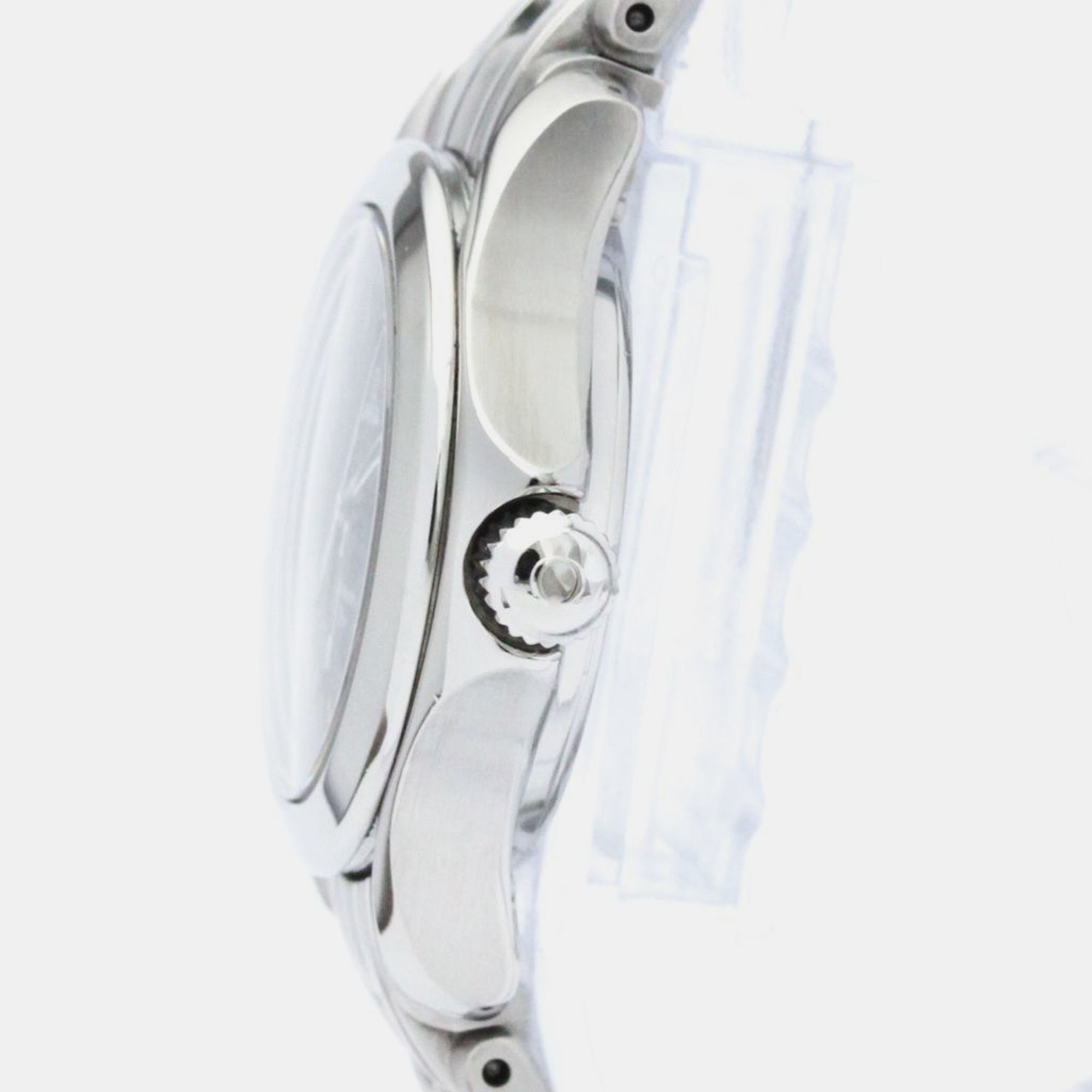 Omega Blue Stainless Steel Seamaster 2581.81 Quartz Women's Wristwatch 26 Mm
