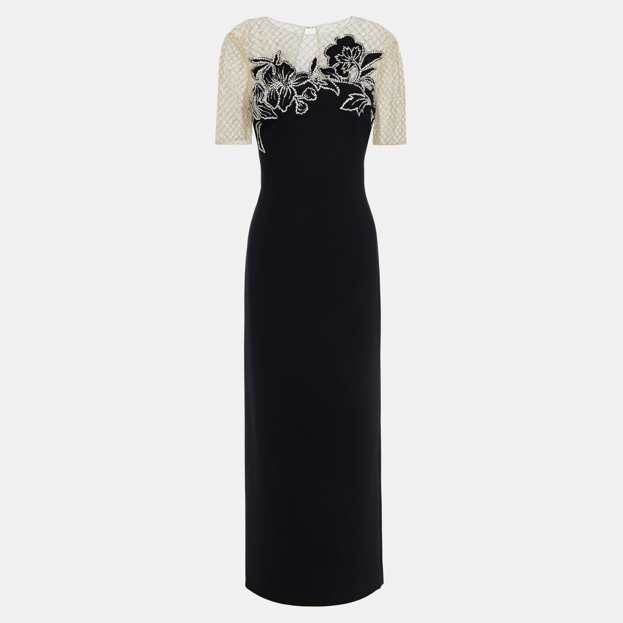 Oscar de la renta virgin wool midi dress 10