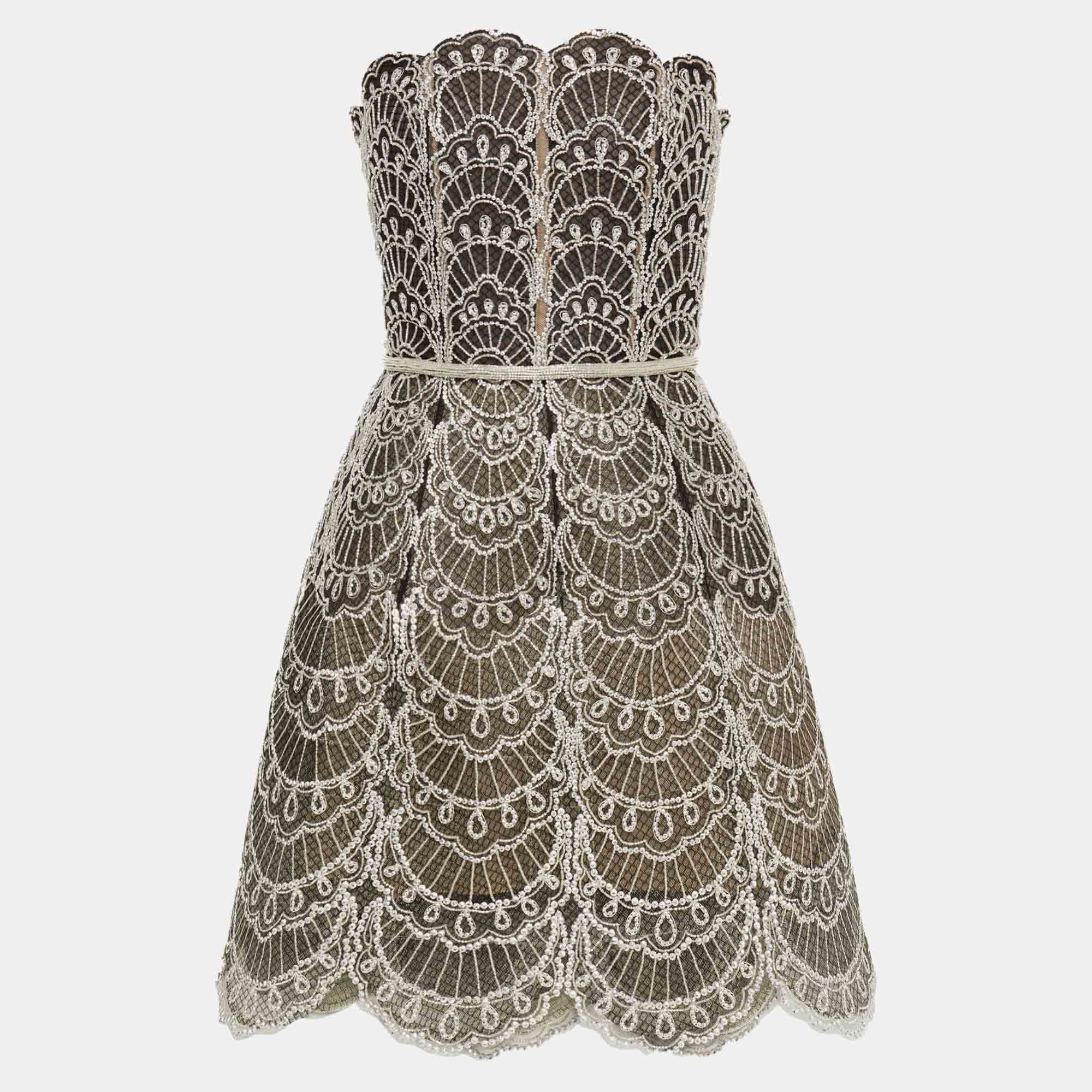 Oscar de la renta polyamid mini dress 6