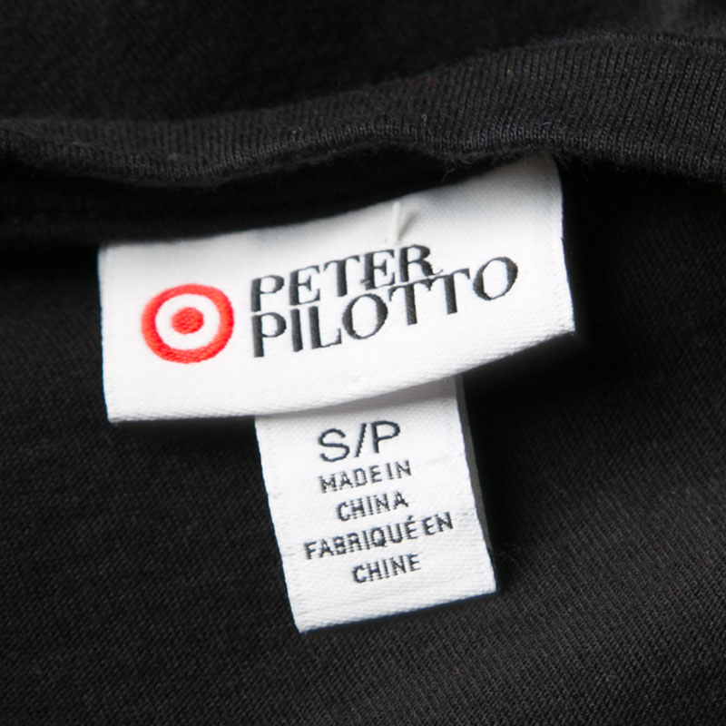 Peter Pilotto Black Geometric Print T-Shirt S