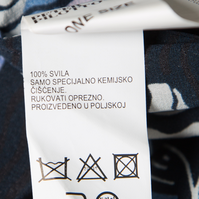 Peter Pilotto Silk Digital Abstract Printed Kaftan Maxi Dress ( One Size )