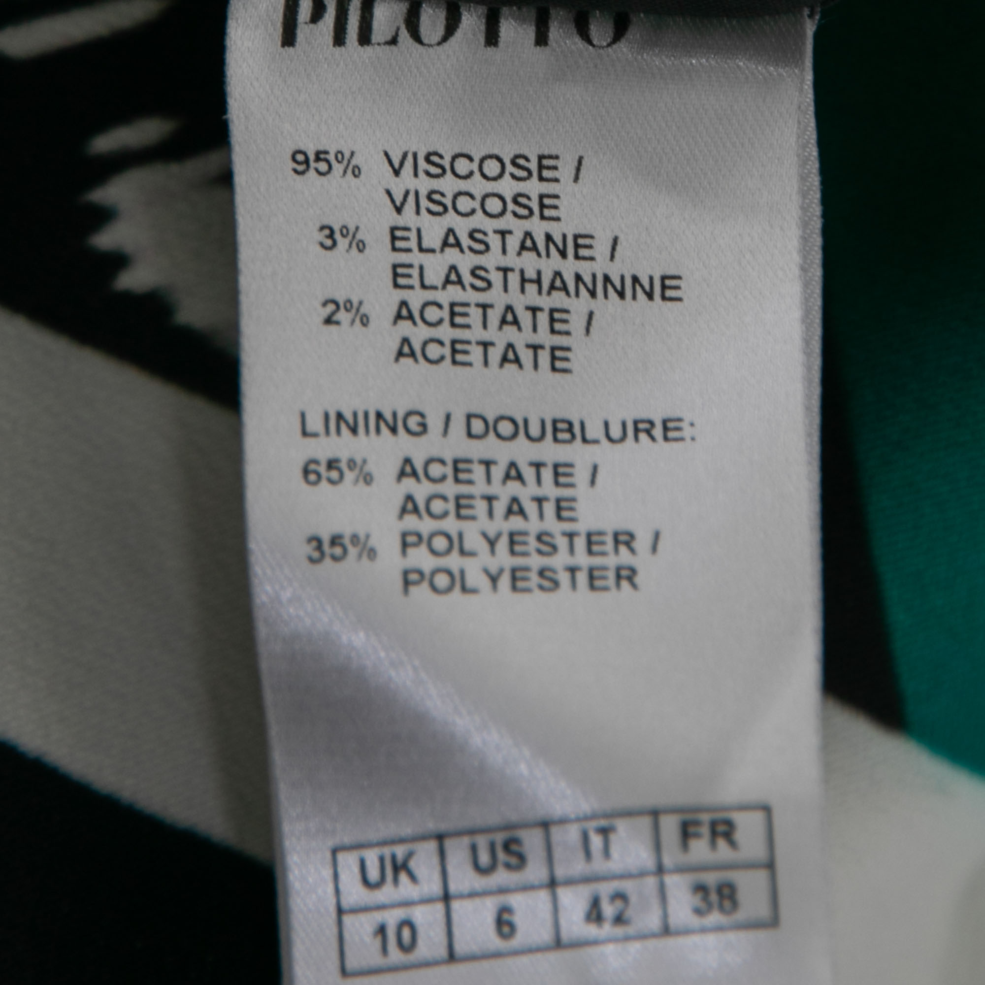 Peter Pilotto Multicolor Digital Print Belted Sheath Dress M