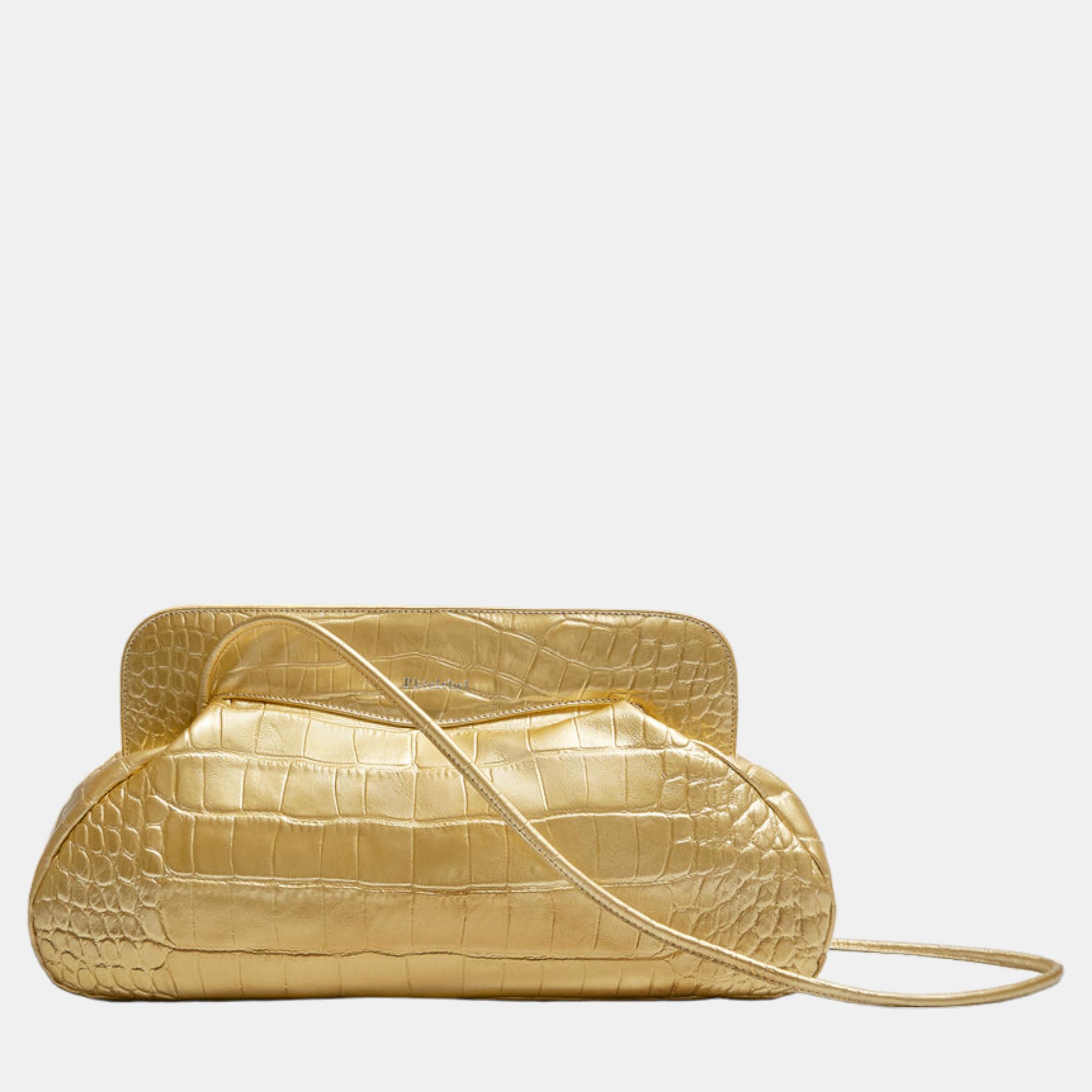 Phialebel Maxi Constanza Gold Shoulder Bag