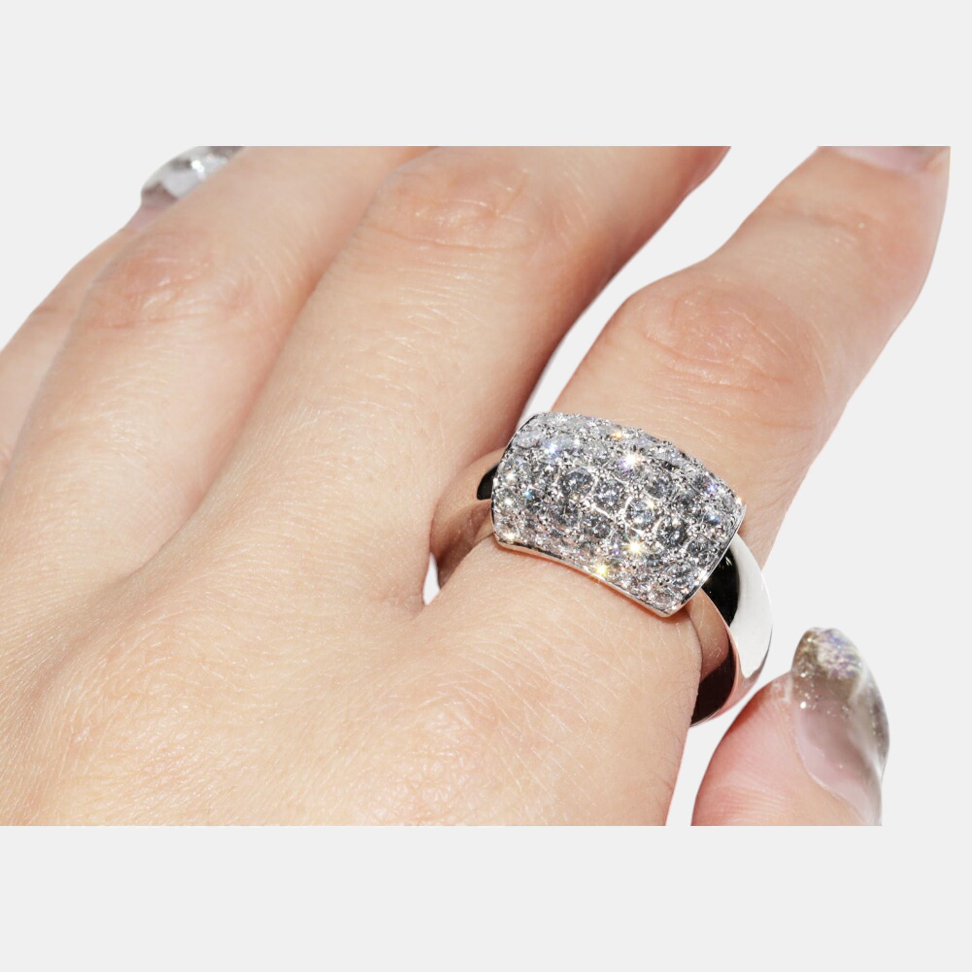 Piaget 18K White Gold Diamond Ring