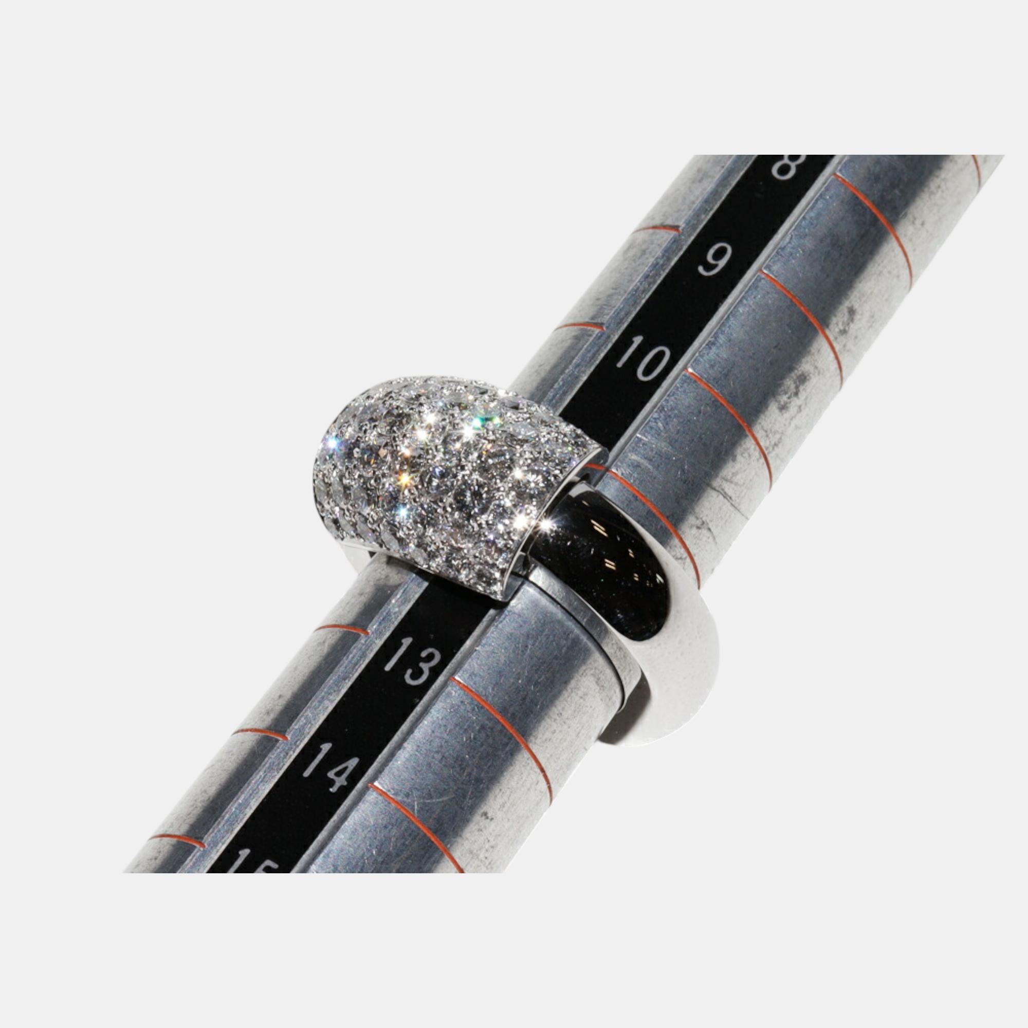 Piaget 18K White Gold Diamond Ring