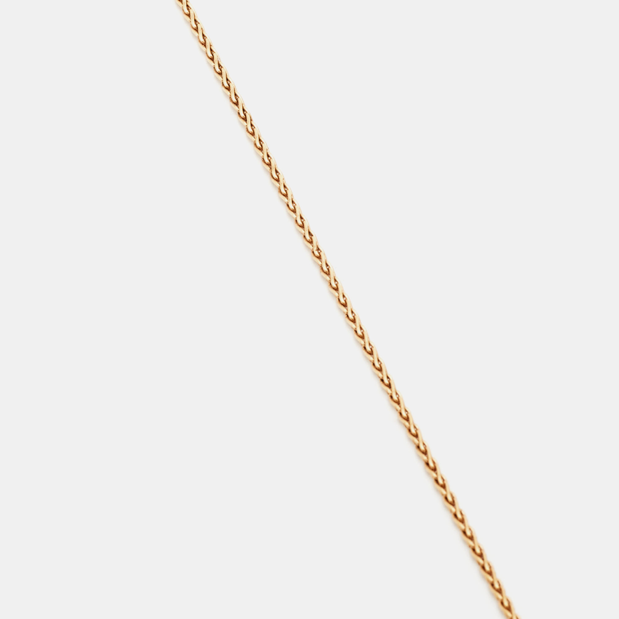 Piaget Possession Onyx Diamond 18k Rose Gold Long Necklace