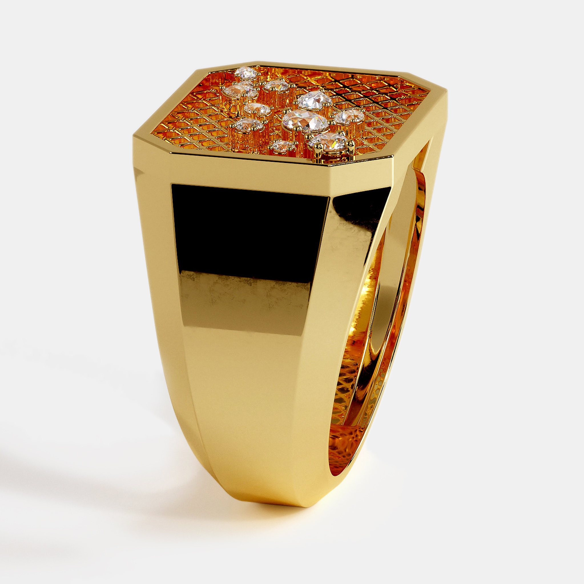 Place Vendome RING Vendome XII Yellow Gold Size 51