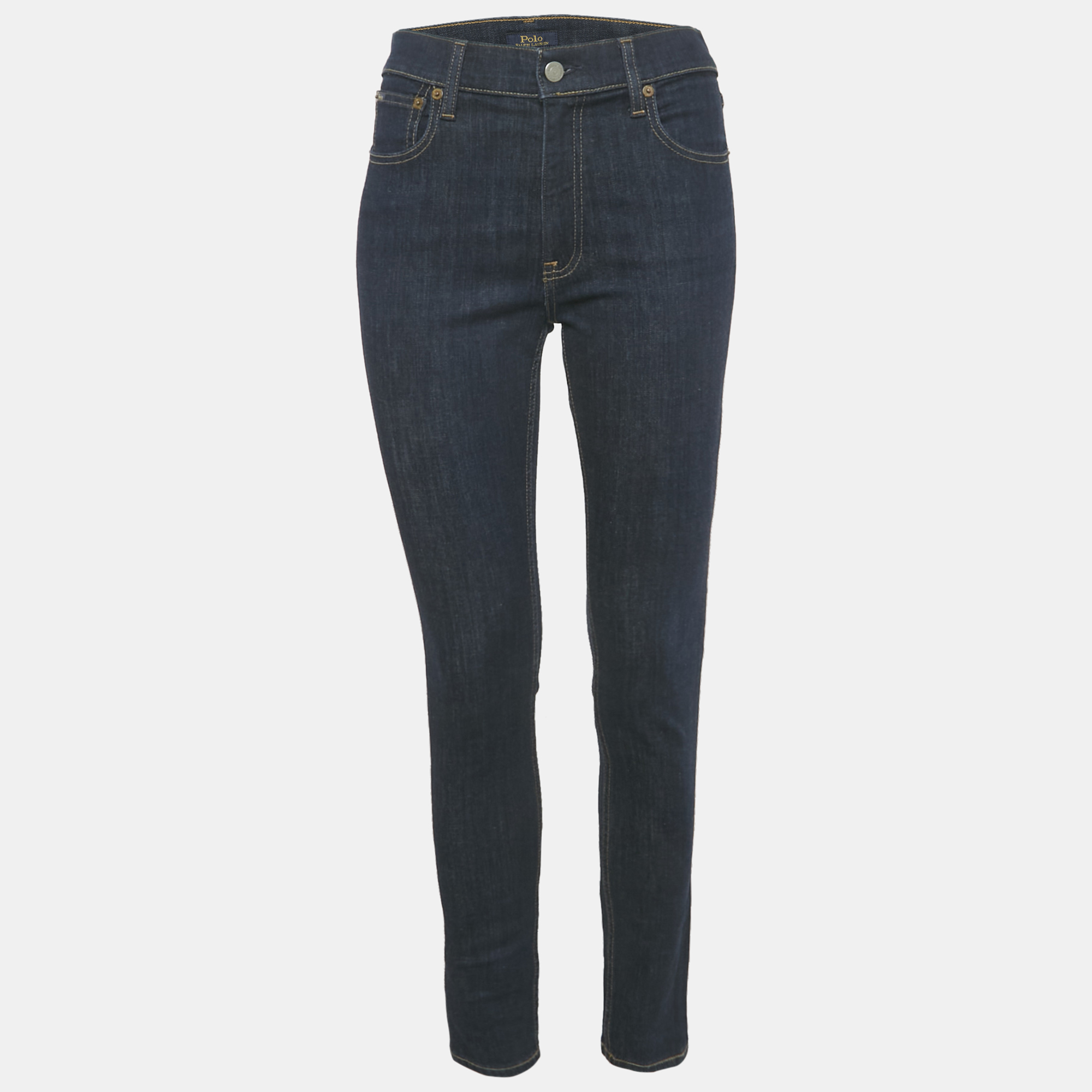 Polo Ralph Lauren Blue Denim Mid-Rise Skinny Tompkins Jeans Waist 28" M
Polo Ralph Lauren Blue Denim Mid-Rise Skinny Tompkins Jeans Waist 28" M