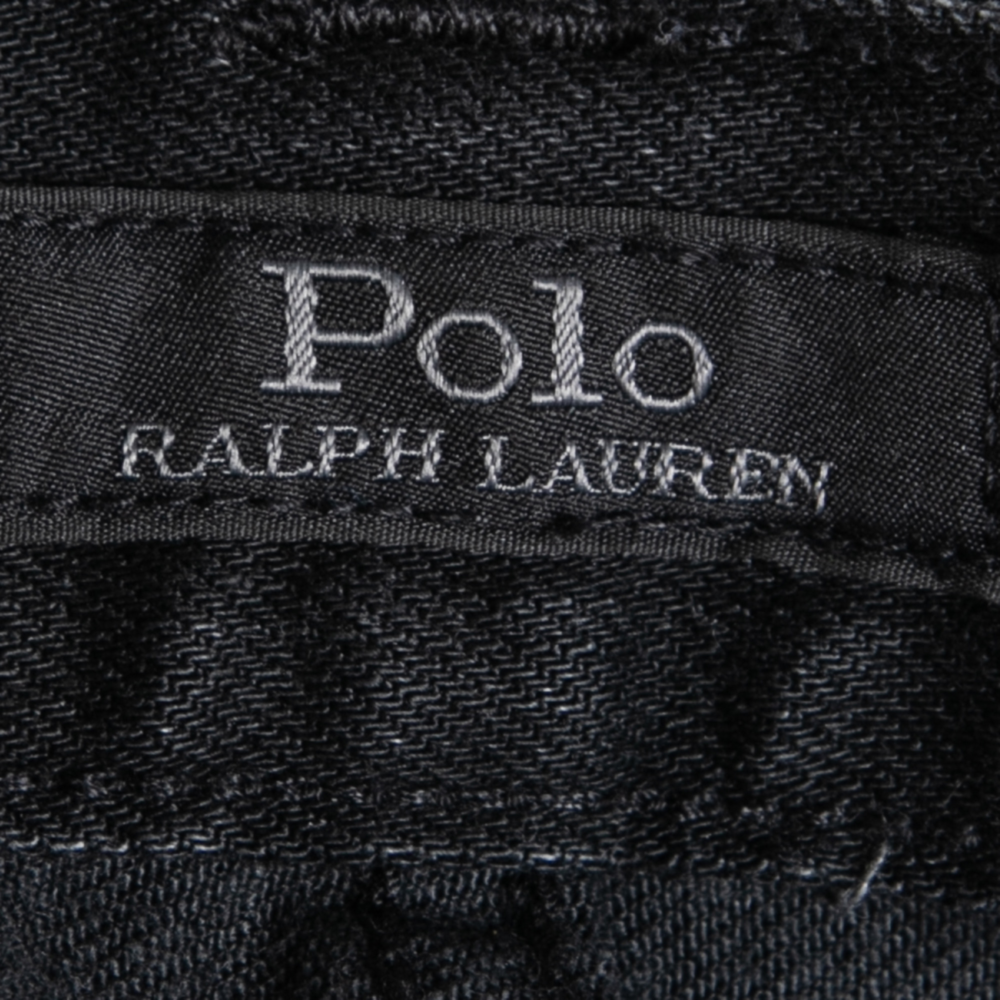 Polo Ralph Lauren Black And Red Side Stripe Denim Jeans S