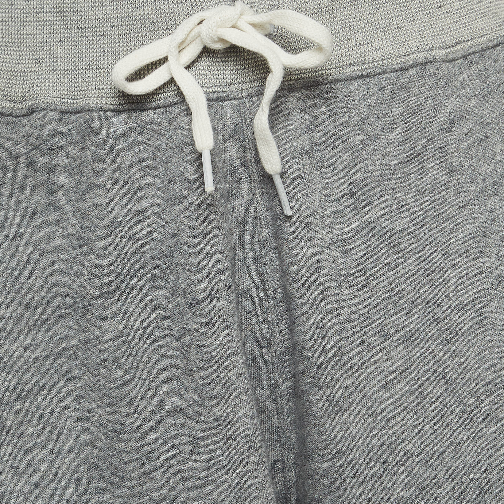 Polo Ralph Lauren Grey Logo Embroidered Fleece Cotton Track Pants M