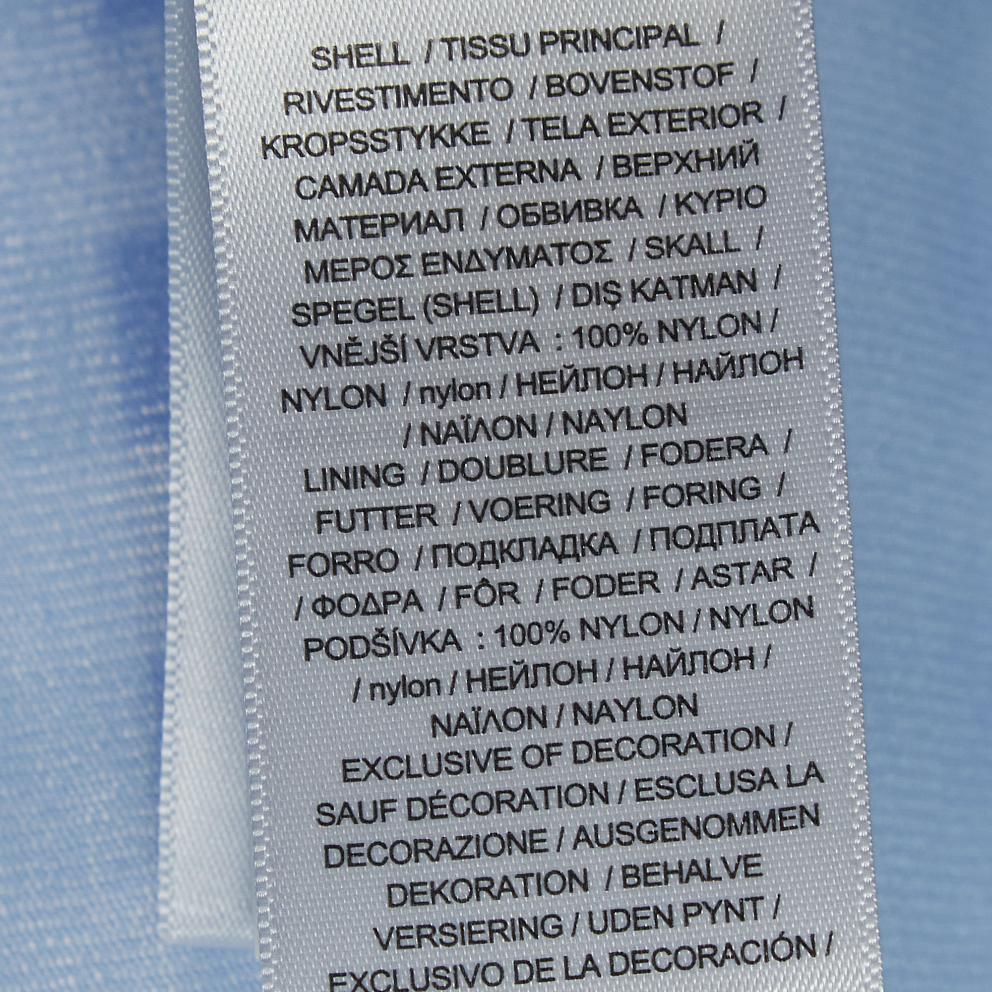 Polo Ralph Lauren Blue Striped Nylon Wrap Top XS