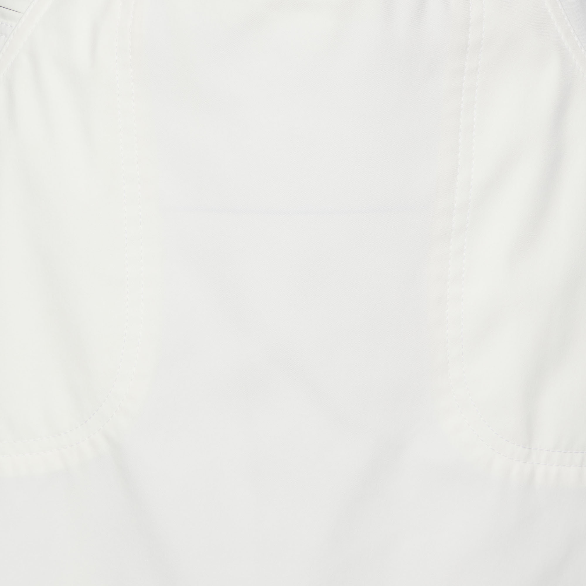 Prada Sport Off-White Nylon Pencil Skirt M