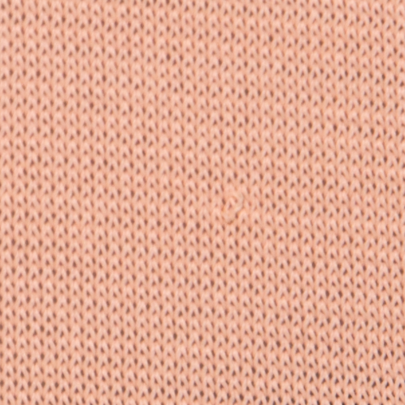 Prada Pastel Orange Knitted V-Neck Loose Pullover S