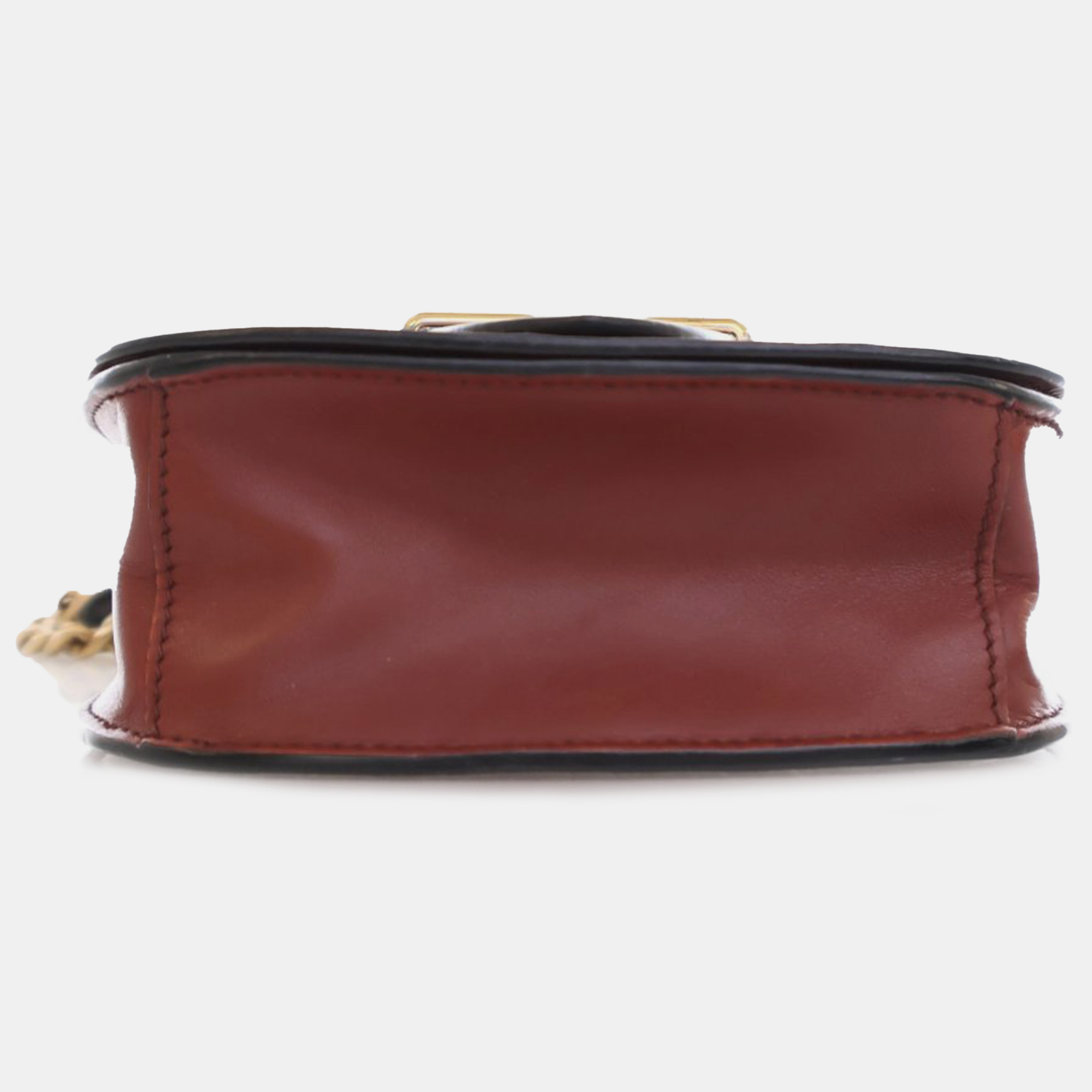 Prada Red/Black City Calf And Saffiano Cahier Crossbody Bag