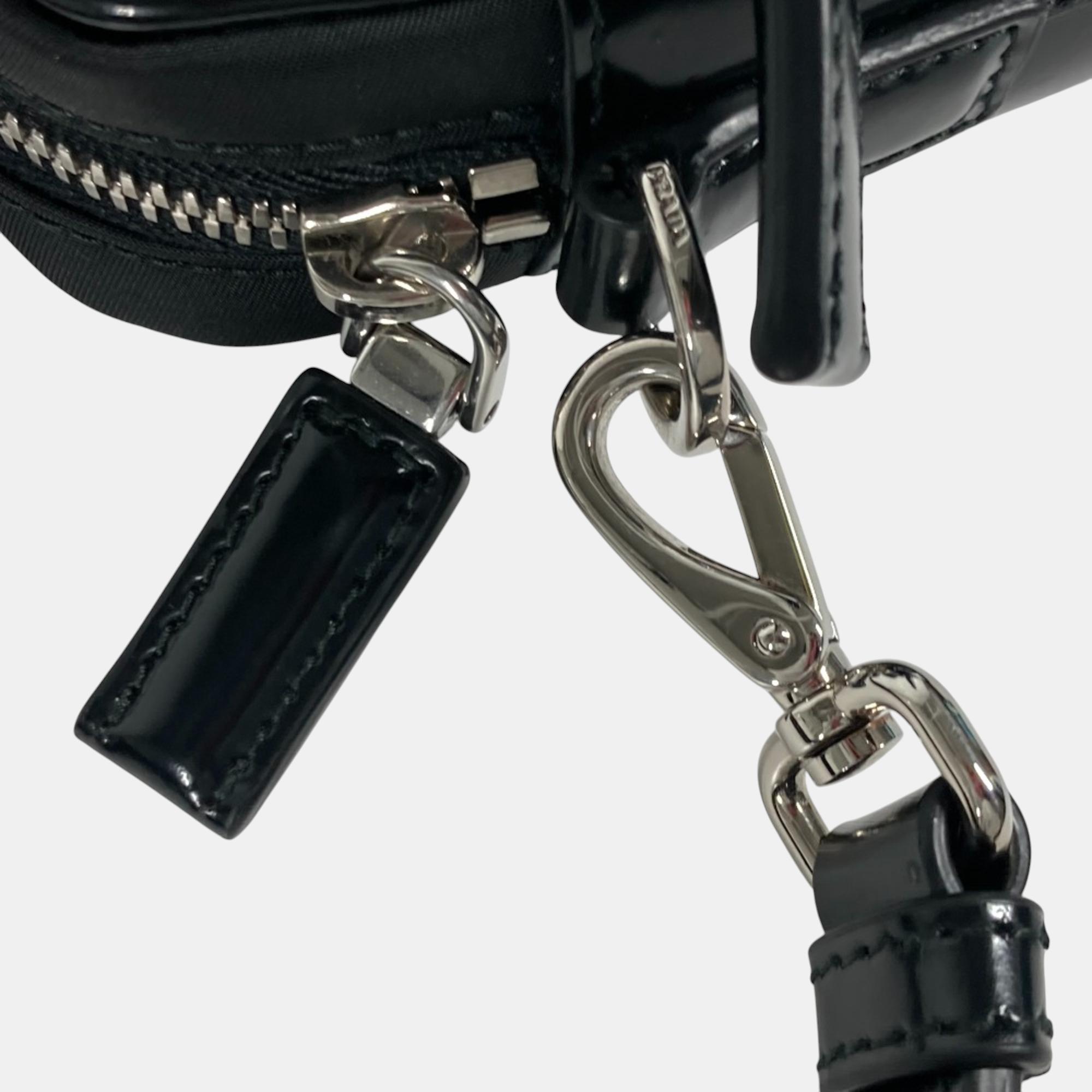 Prada Black Pochette Crossbody Bag