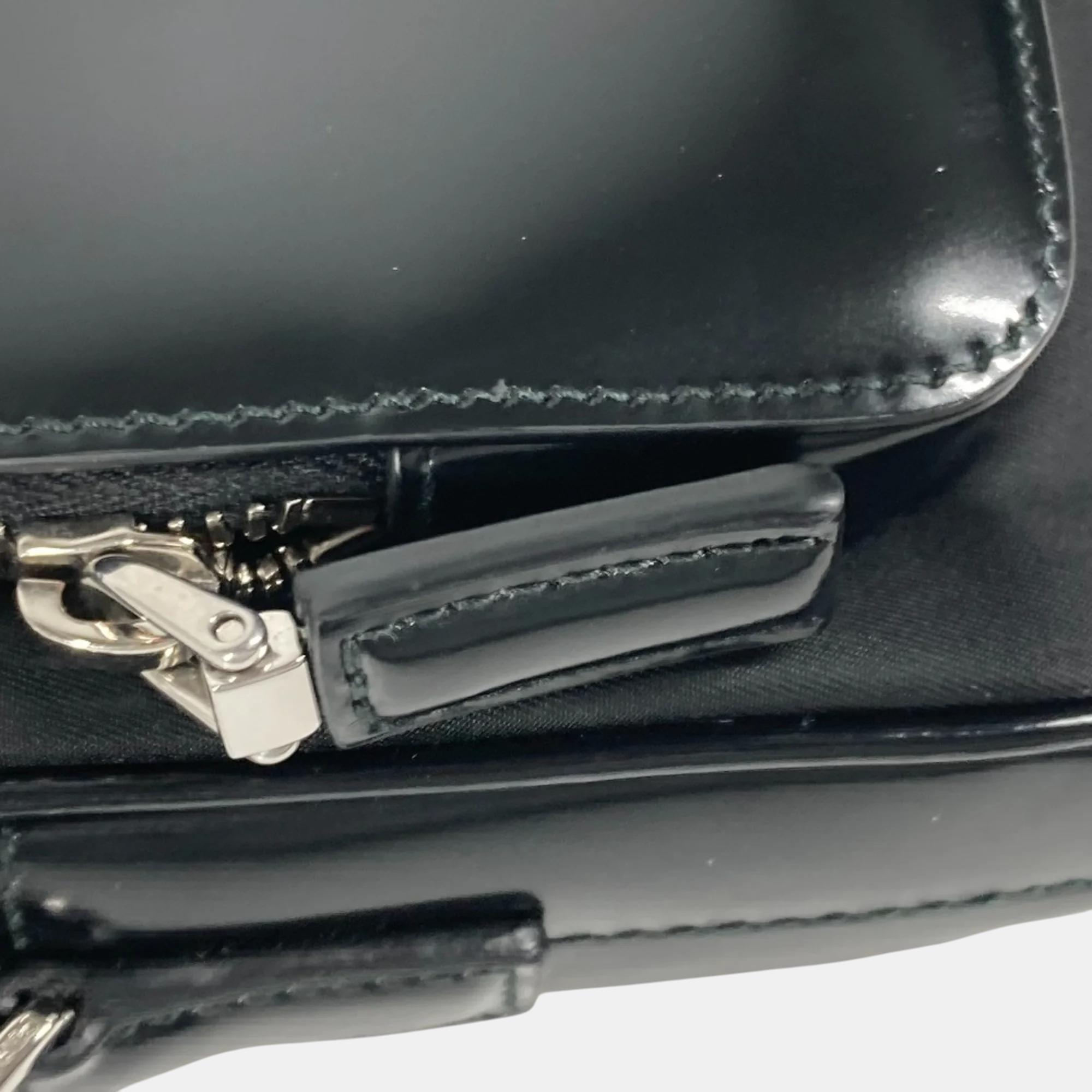 Prada Black Pochette Crossbody Bag