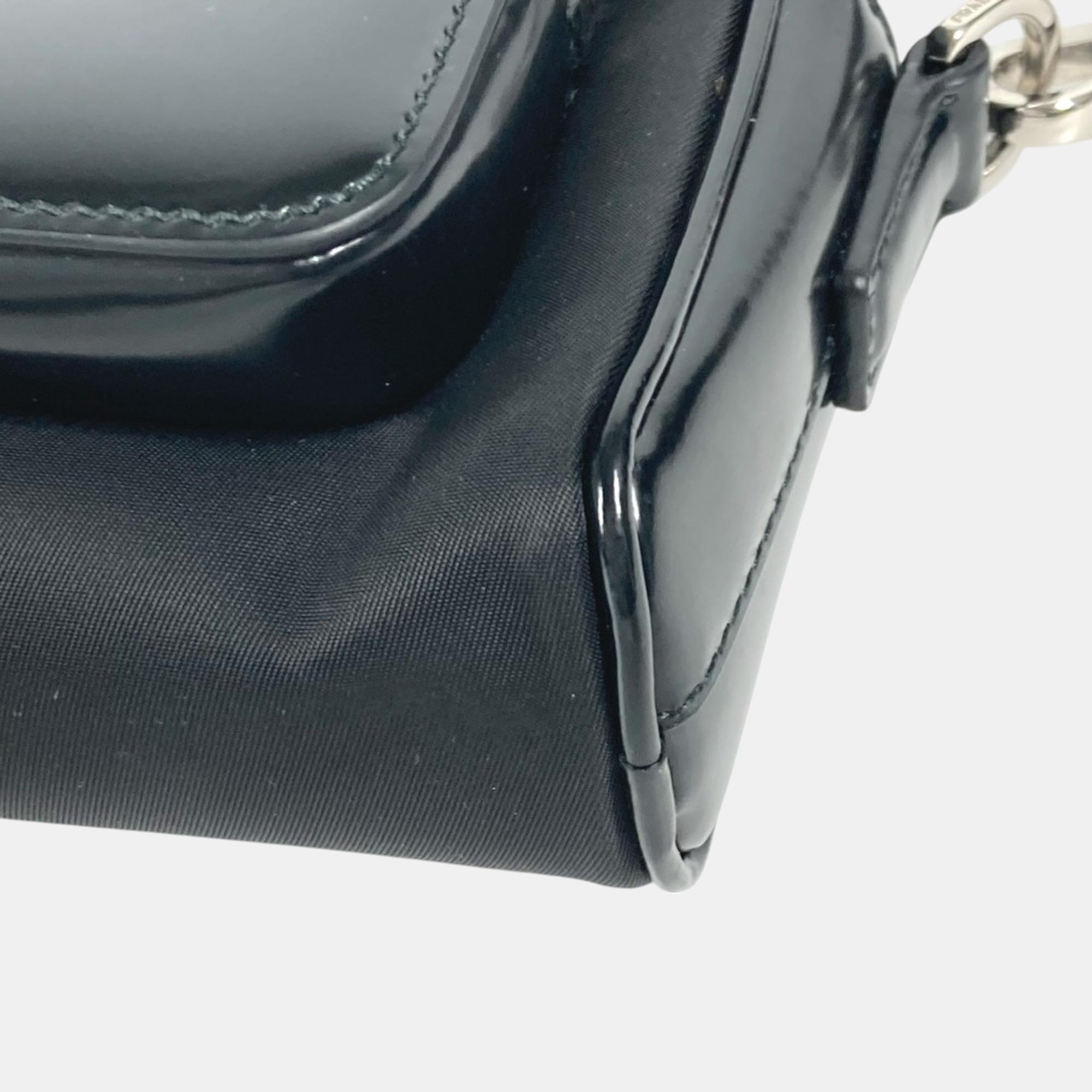 Prada Black Pochette Crossbody Bag