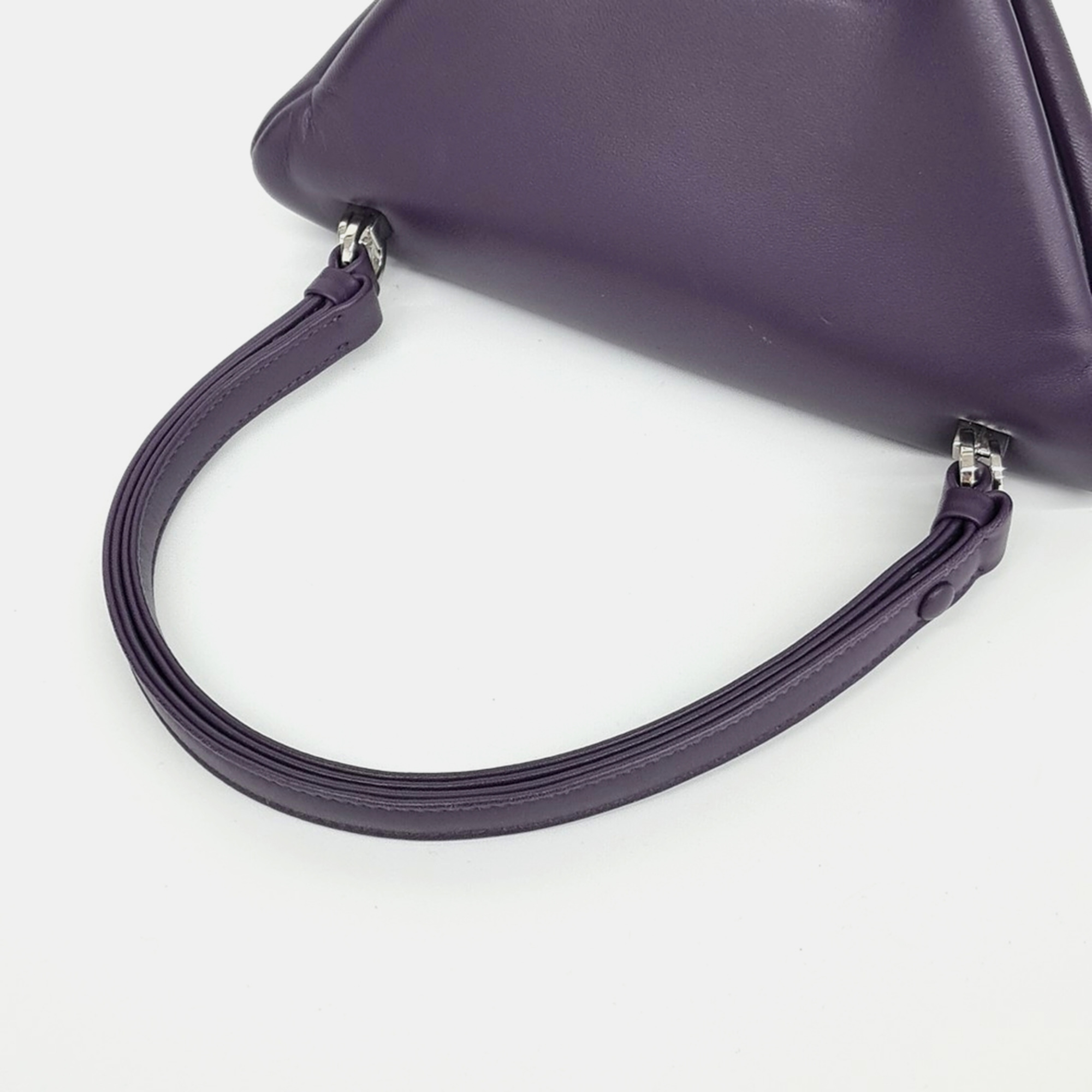 Prada Nappa Triangle Tote And Shoulder Bag