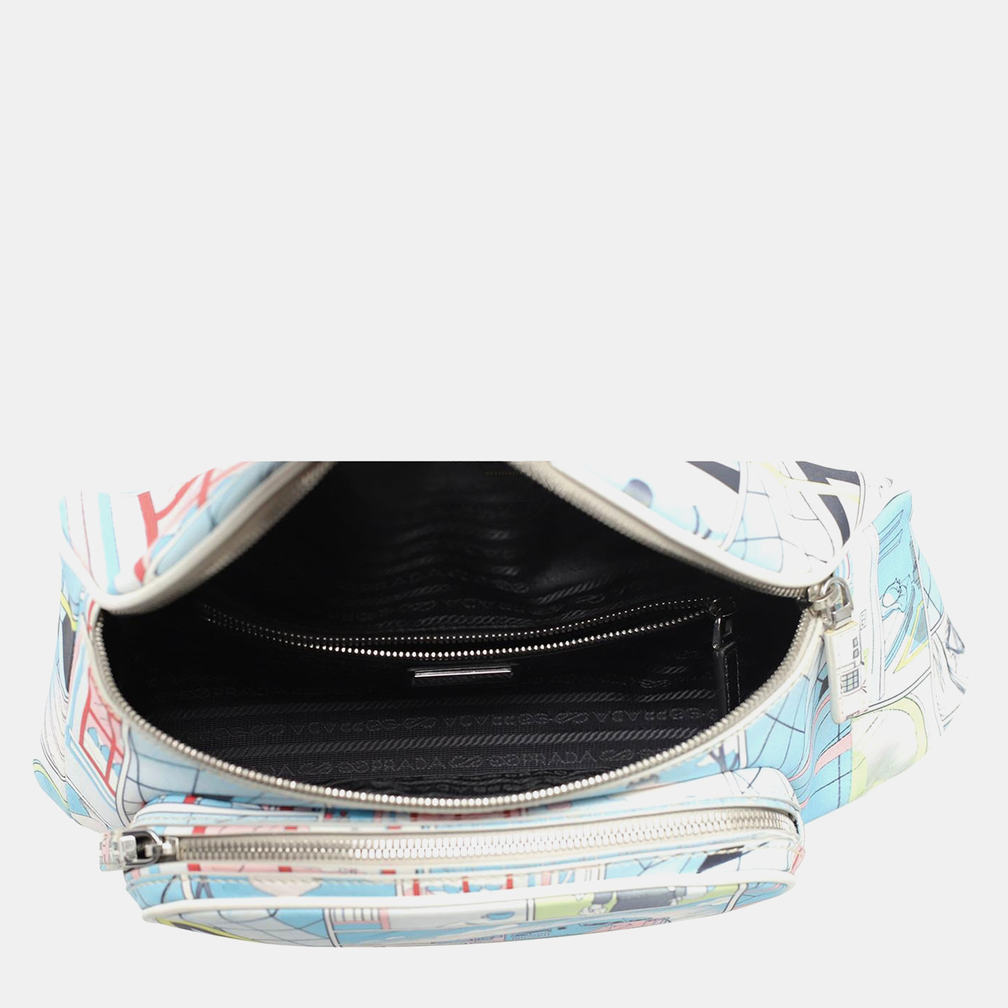 Prada James Jean Comic Strip Printed Waist Bag