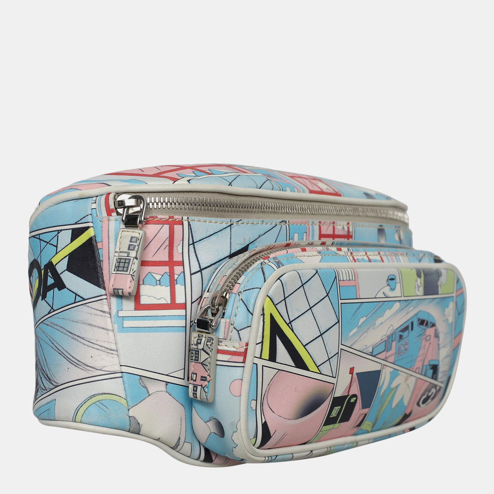 Prada James Jean Comic Strip Printed Waist Bag